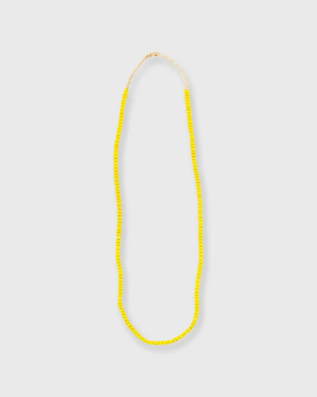 Very Small African Beads in Yellow made by Mashburn