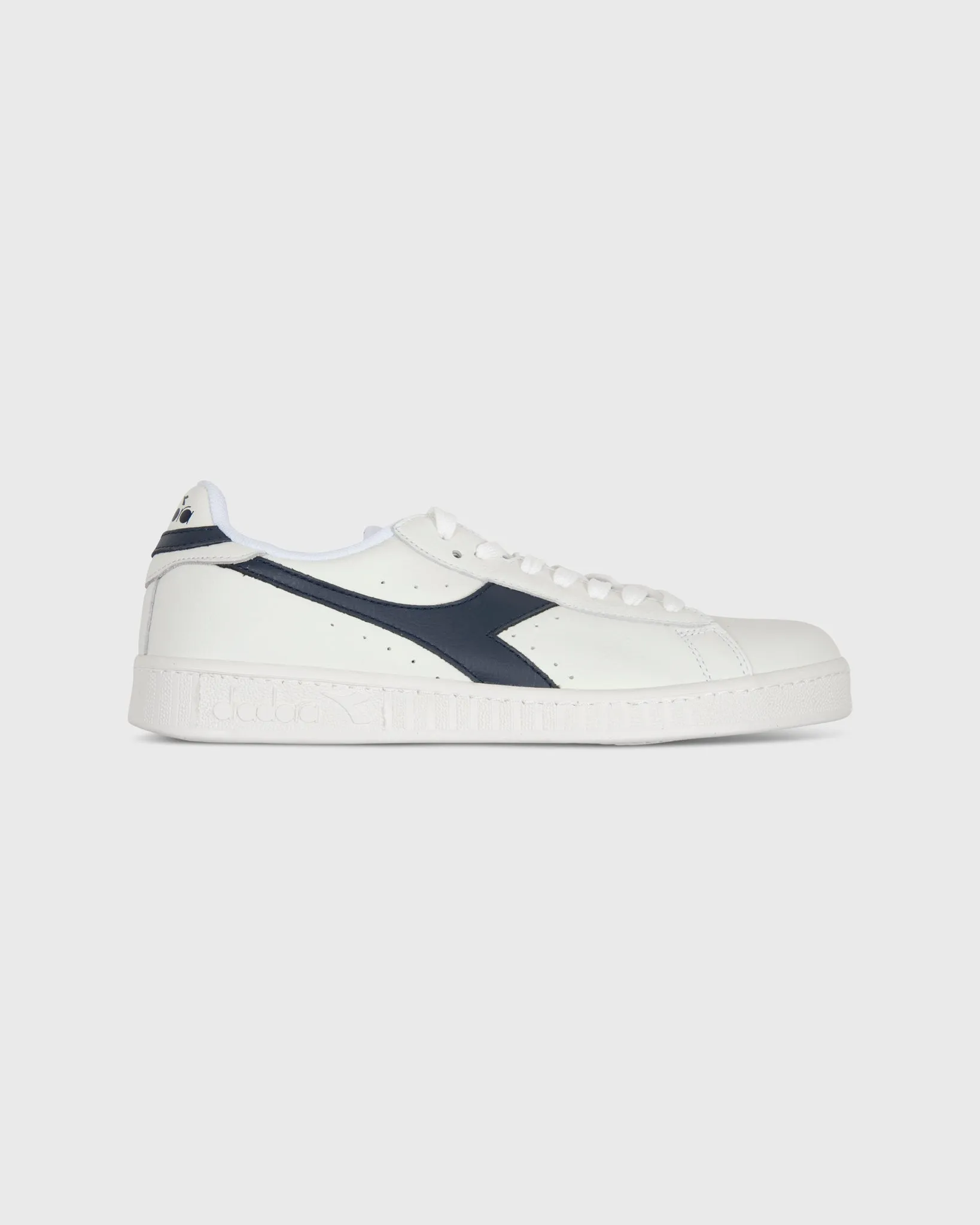 Game L Low Sneaker in White/Navy sold by Mashburn product image thumbnail 2