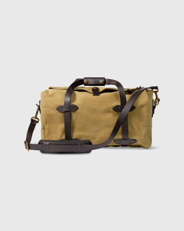 Small Duffle Bag in Tan made by Filson