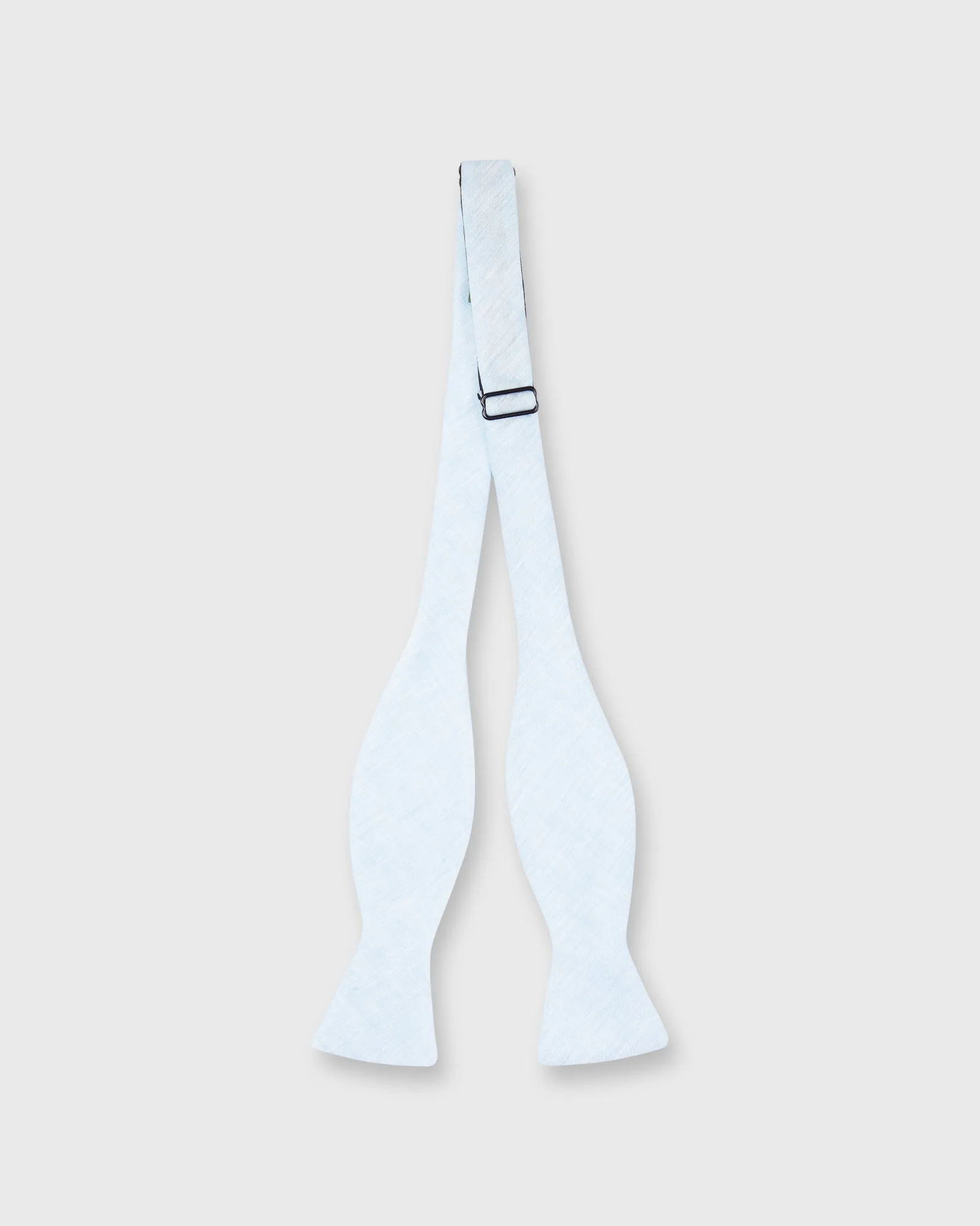 Cotton Woven Bow Tie in Light Blue Melange sold by Mashburn product image thumbnail 2