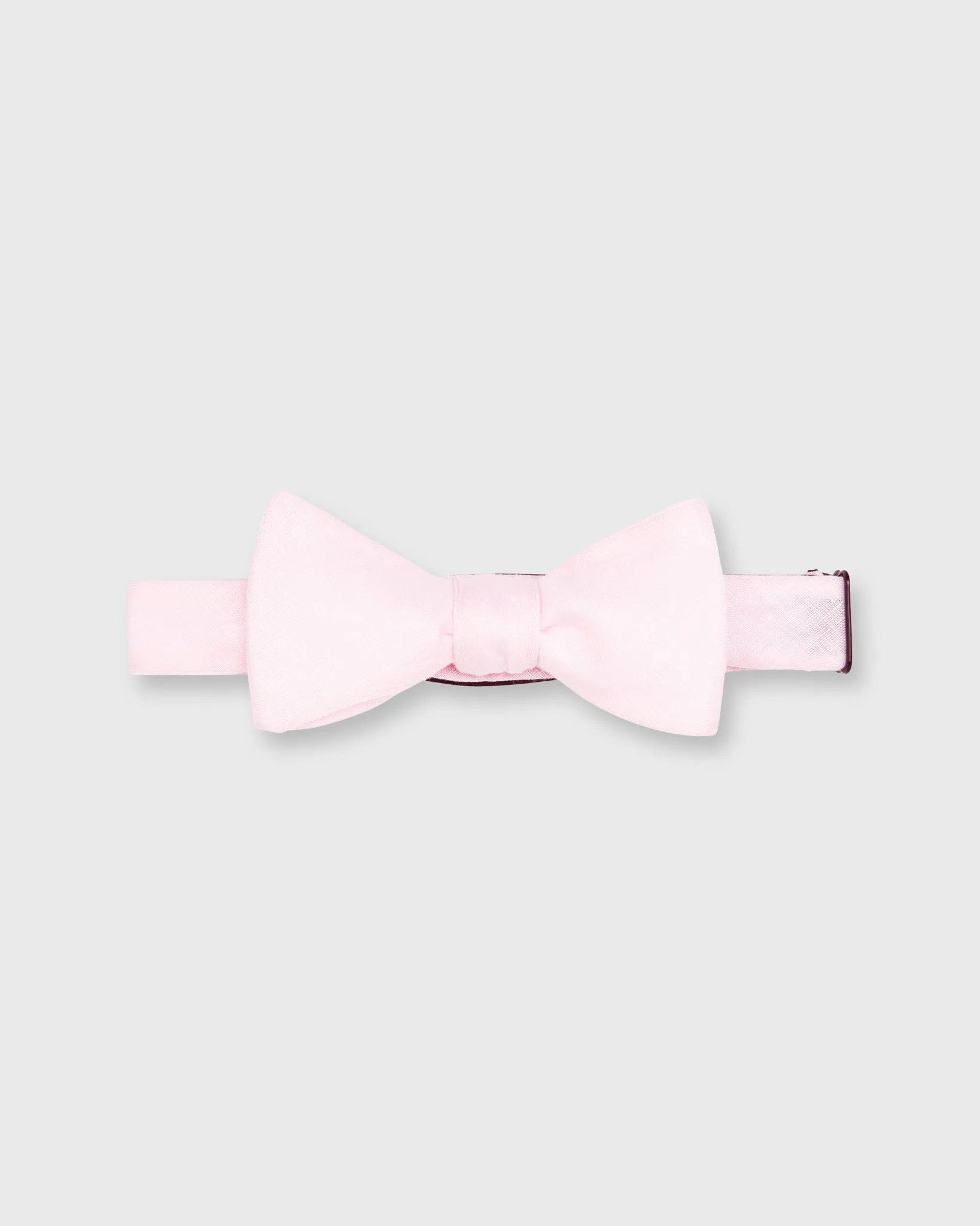 Cotton Woven Bow Tie in Light Pink Melange sold by Mashburn