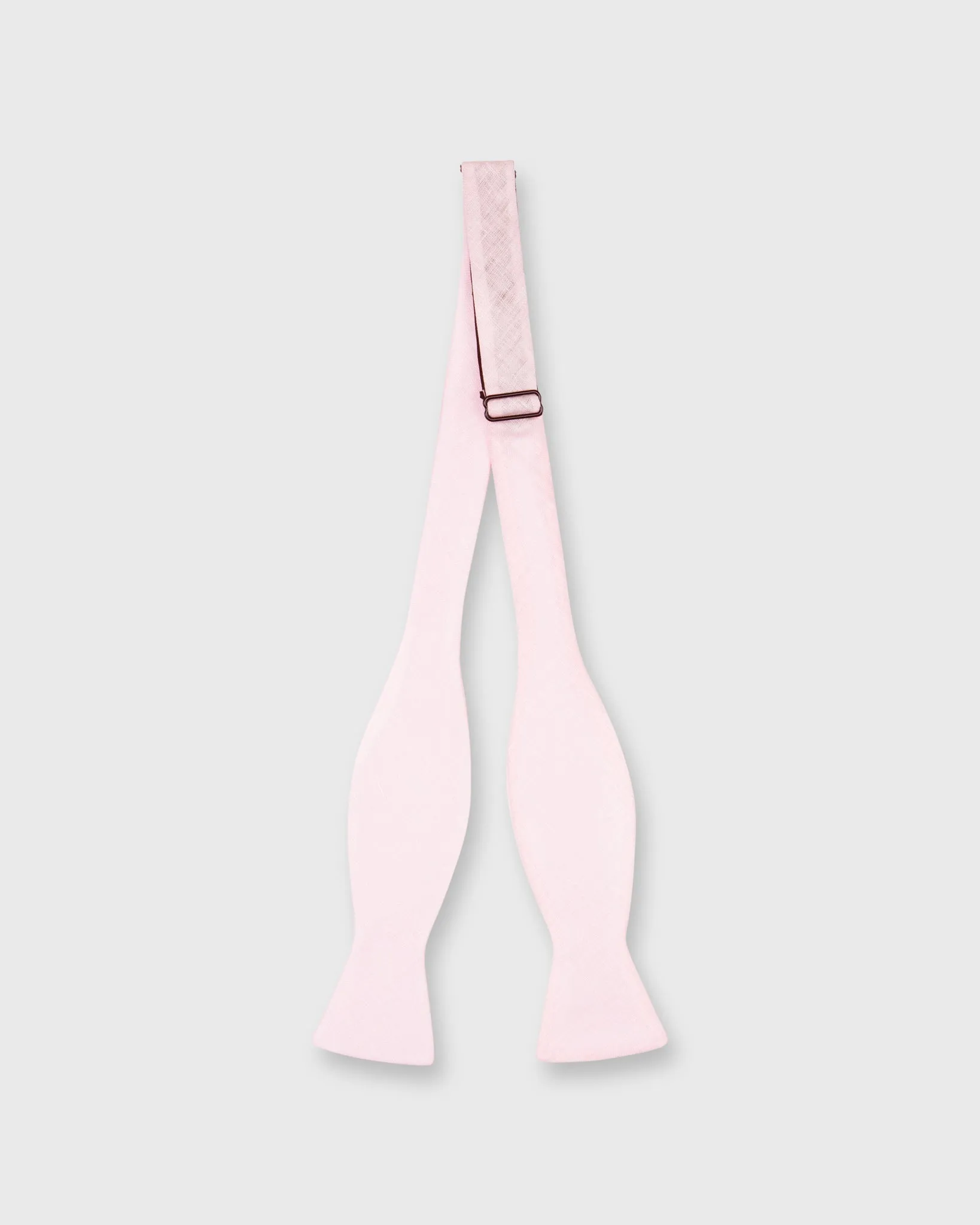 Cotton Woven Bow Tie in Light Pink Melange sold by Mashburn product image thumbnail 2