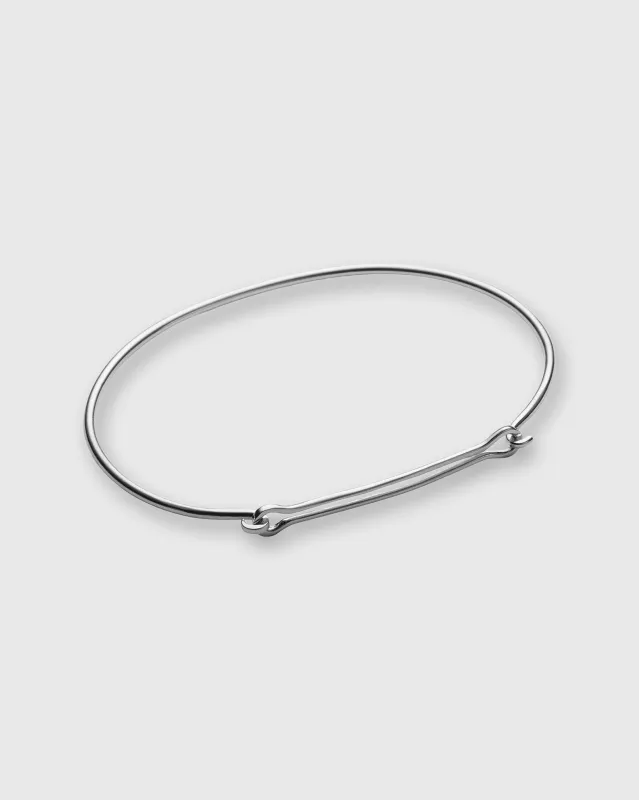 Fine Bracelet with Link in Sterling Silver made by Mashburn