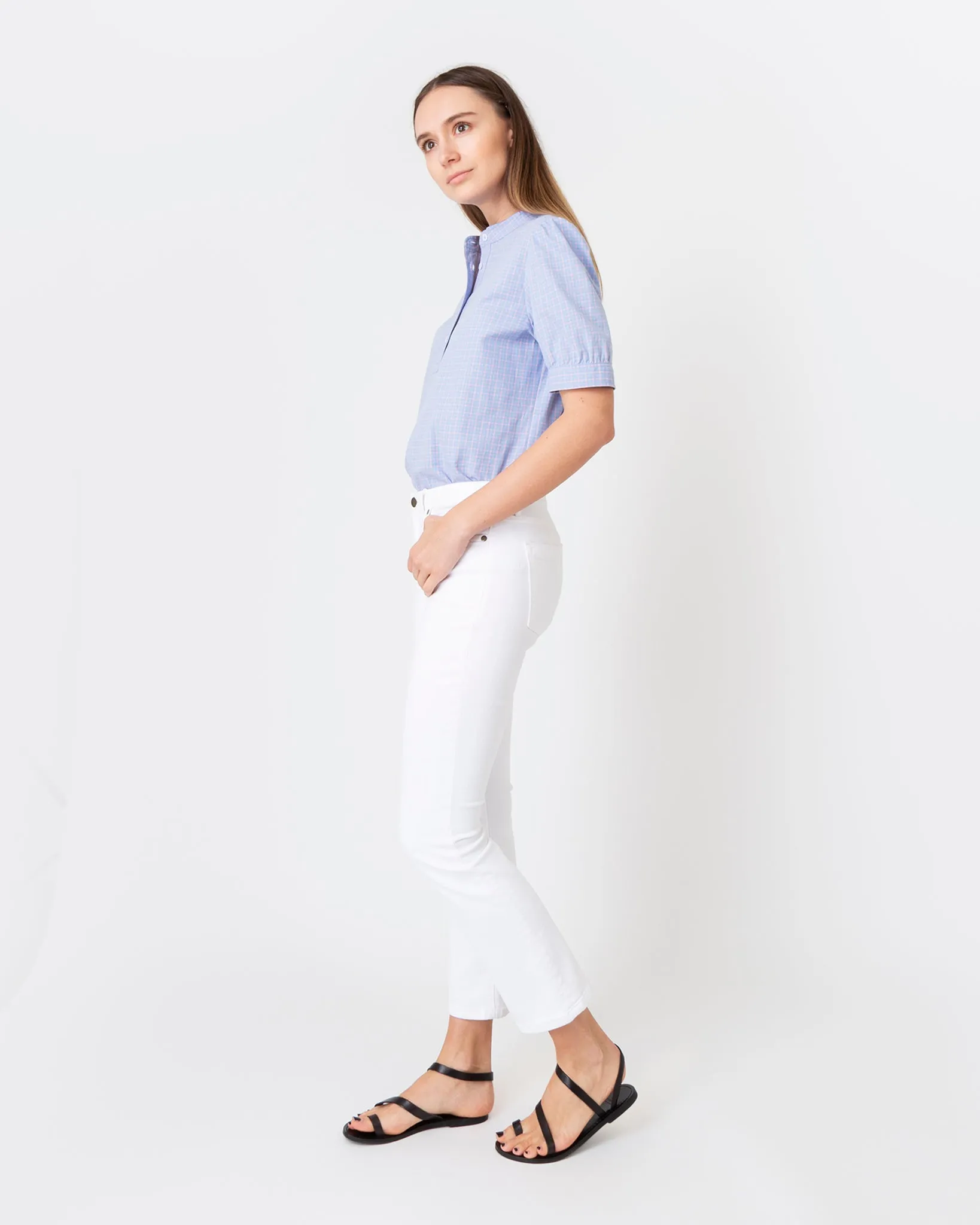 Ilna Blouse in Light Blue sold by Mashburn product image thumbnail 4