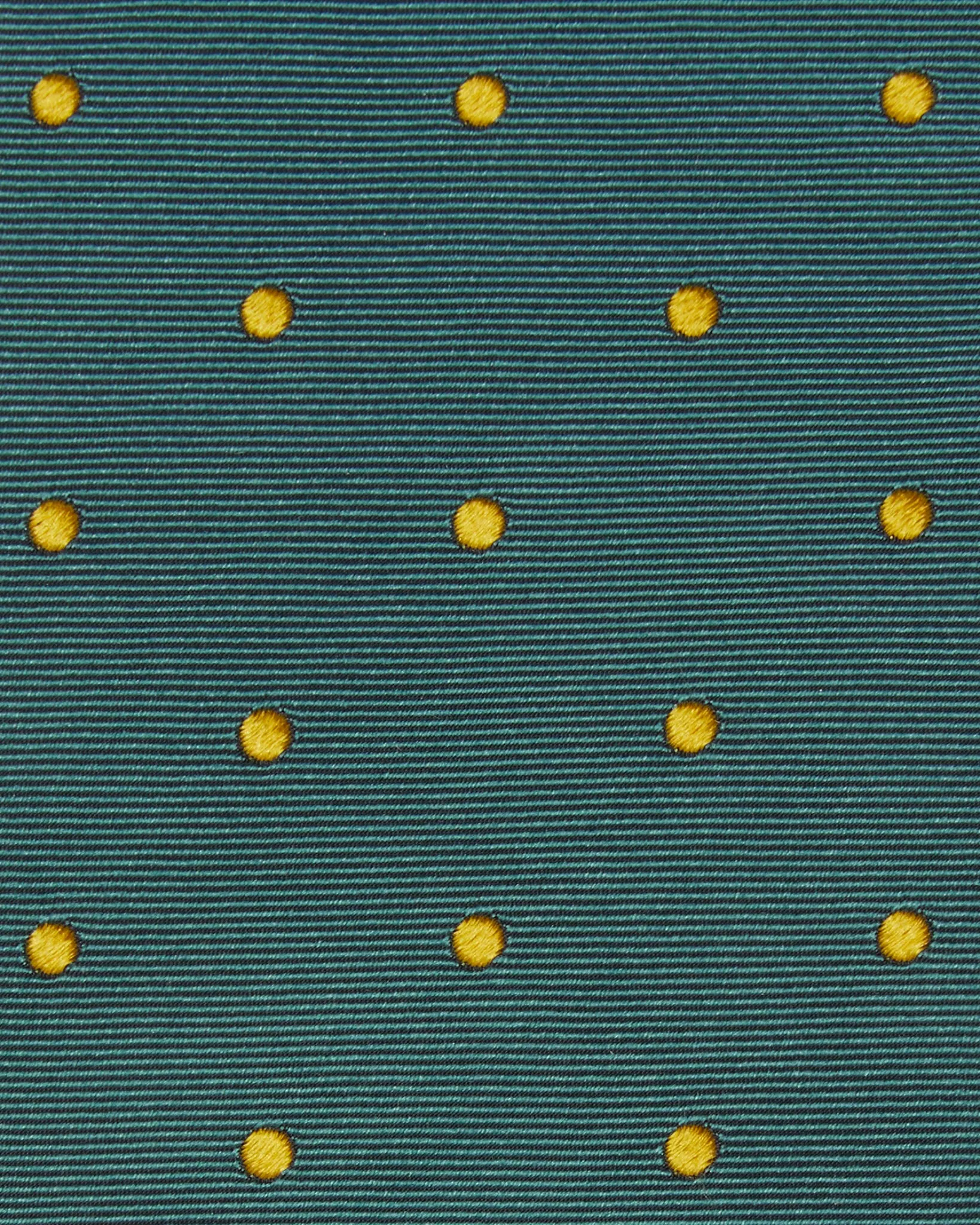 Silk Woven Tie in Spruce/Yellow Dot sold by Mashburn product image thumbnail 2
