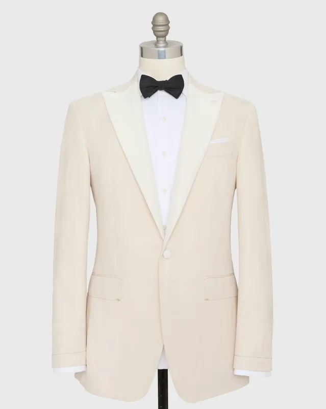 Kincaid No. 3 Tuxedo in Bone Cotolino Canvas made by Sid Mashburn