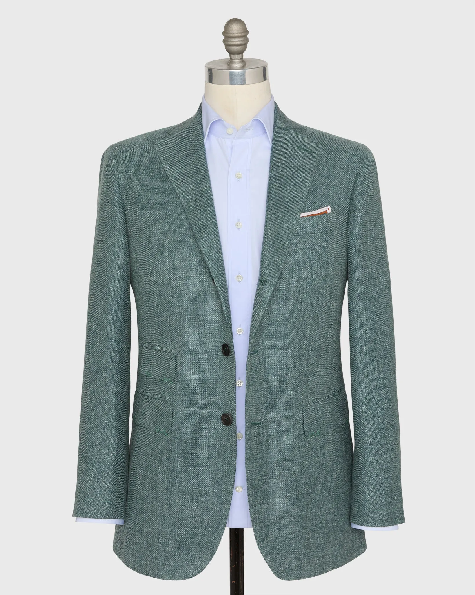 Virgil No. 3 Jacket in Lovat Hopsack sold by Mashburn product image thumbnail 3
