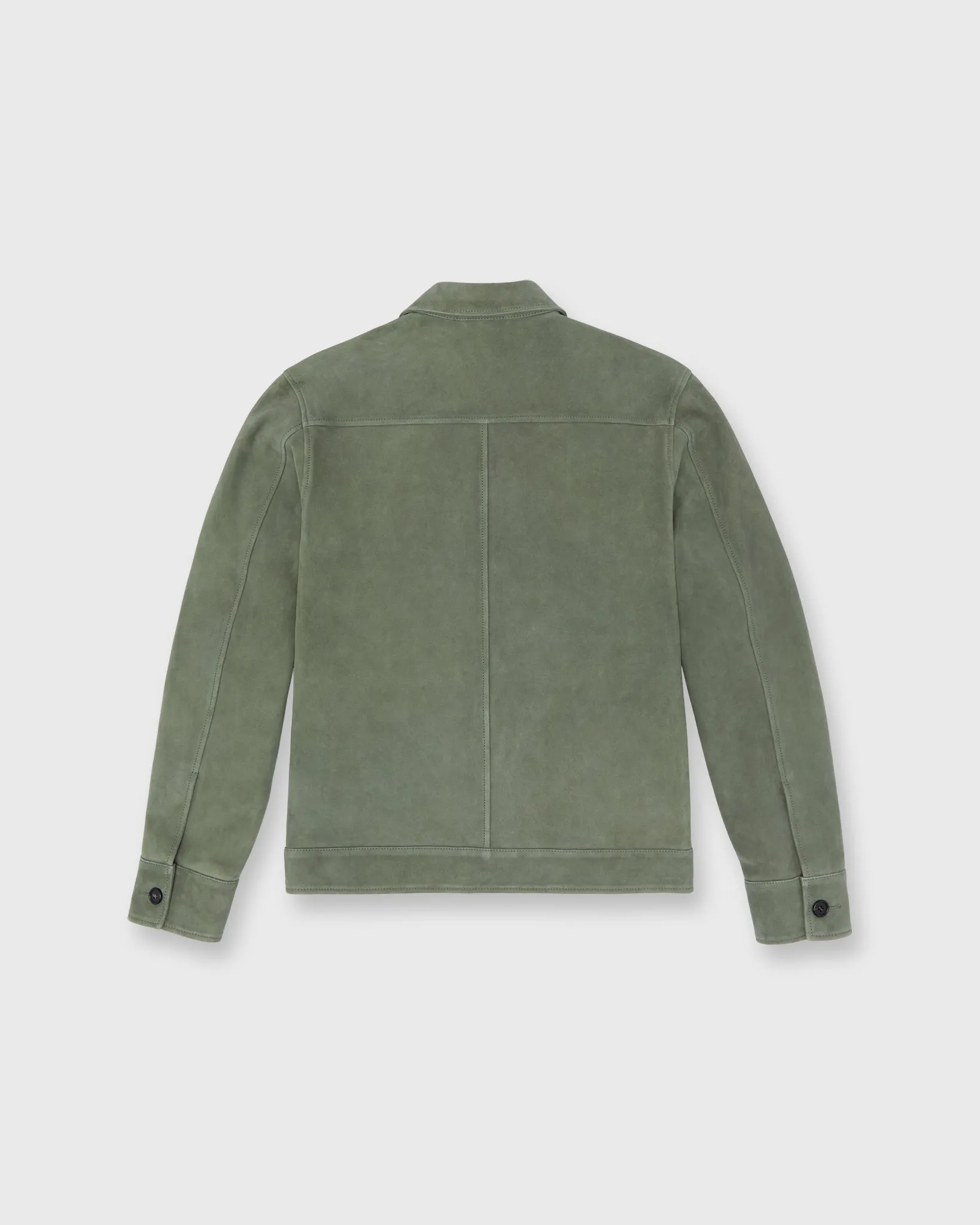 Work Jacket in Thyme Suede sold by Mashburn product image thumbnail 3