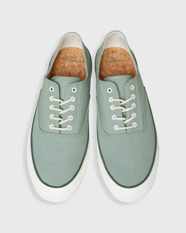 Quint Sneaker in Sage Canvas sold by Mashburn
