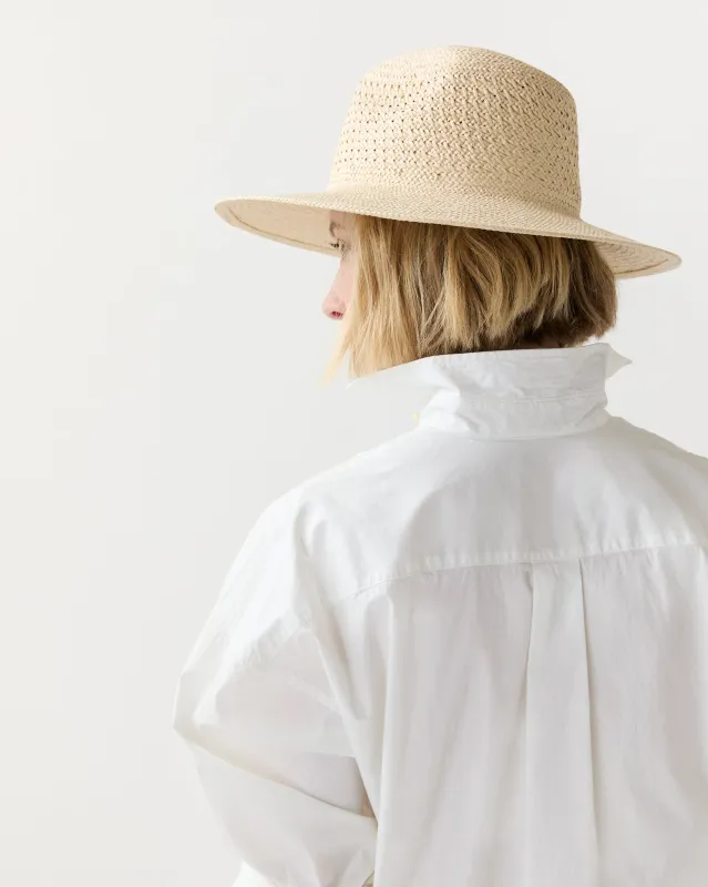 Vented Luxe Packable Hat in Natural made by Hat Attack