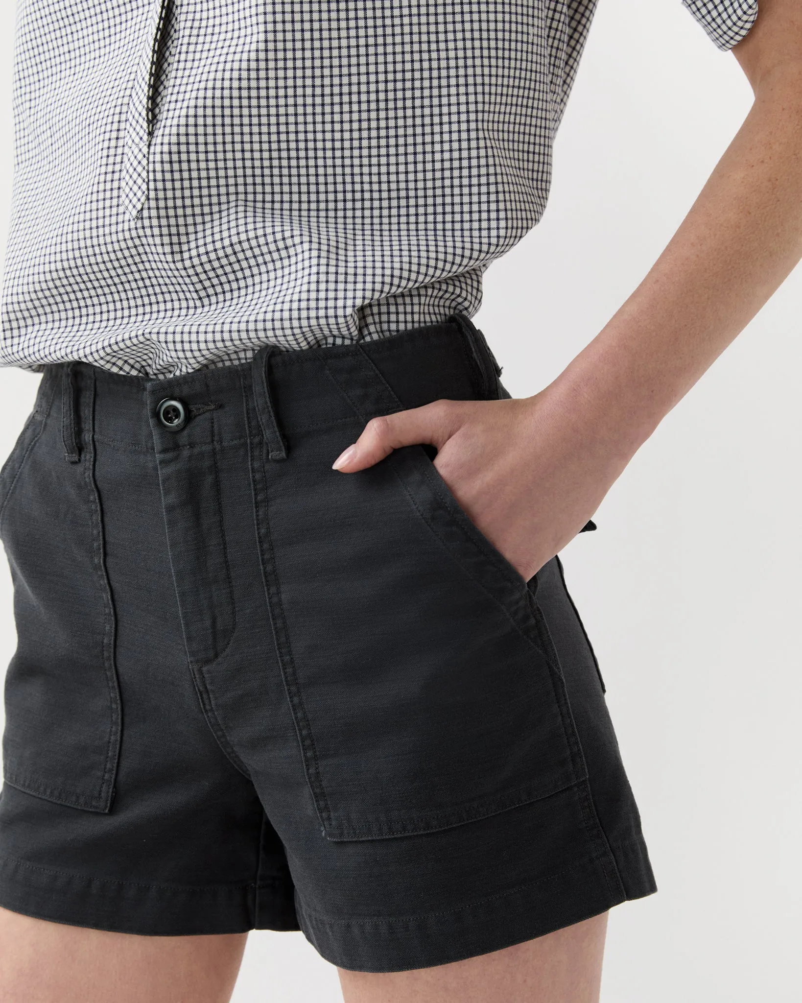 Surplus Short in Washed Black sold by Mashburn product image thumbnail 3