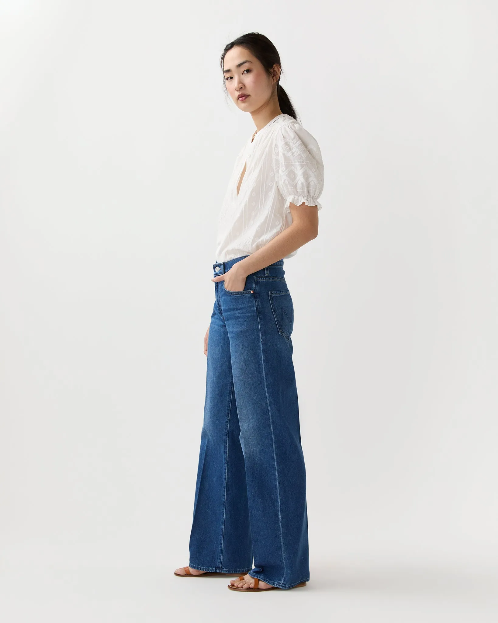 The Mid Rise Maven Skimp Jean in Big Tipper sold by Mashburn product image thumbnail 3