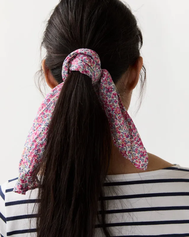 Anyway Scarf in Pink Wiltshire Bud Liberty Fabric made by Mashburn