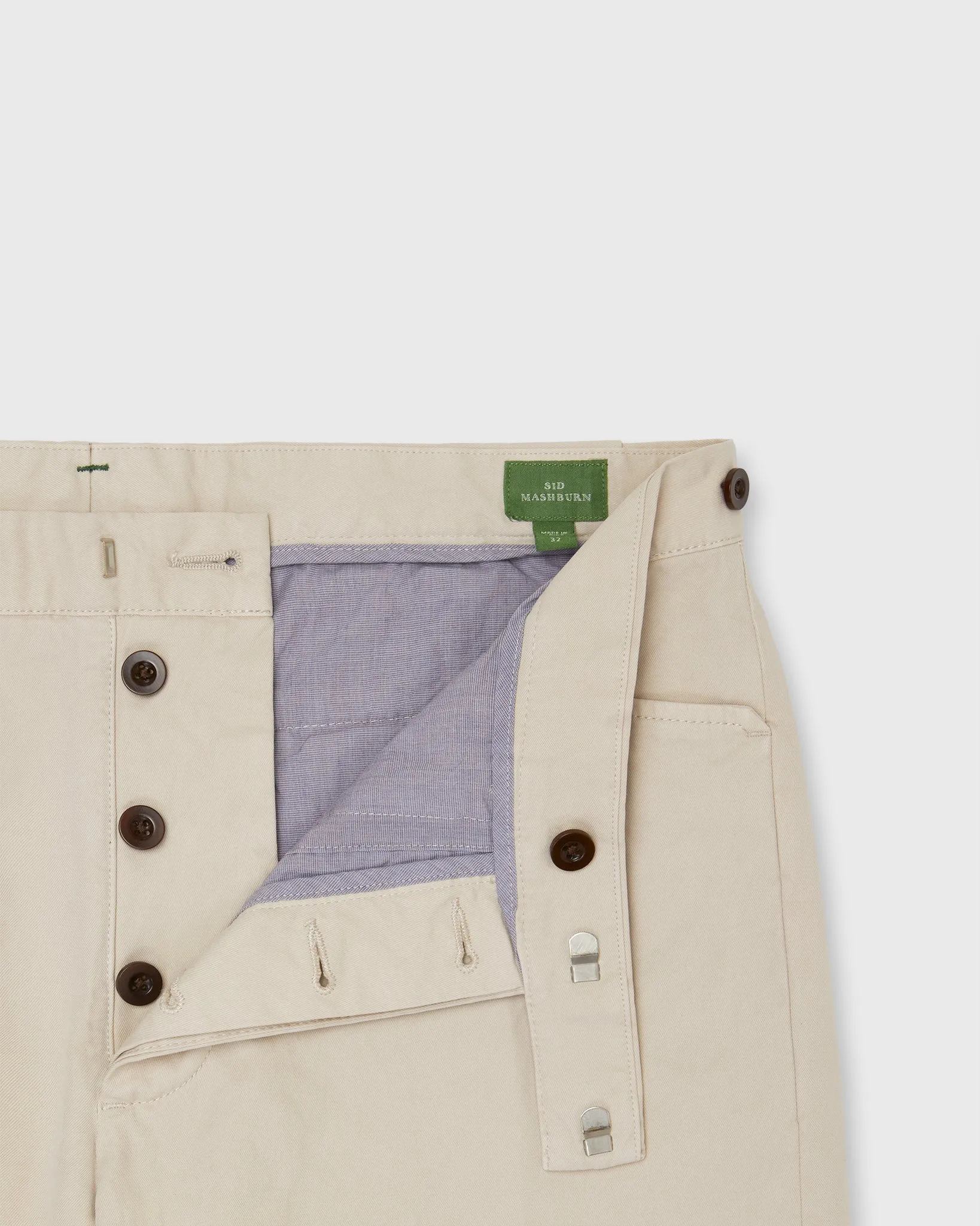 Tex Sport Trouser in Stone AP Twill sold by Mashburn product image thumbnail 4