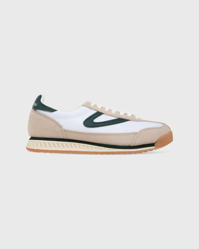 Women's Rawlins 2.0 Sneaker in White/Green made by Tretorn