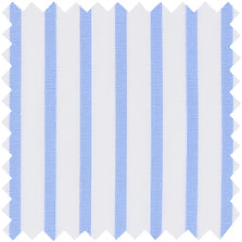 Made-to-Measure Shirt in Coastal Stripe Poplin made by Sid Mashburn