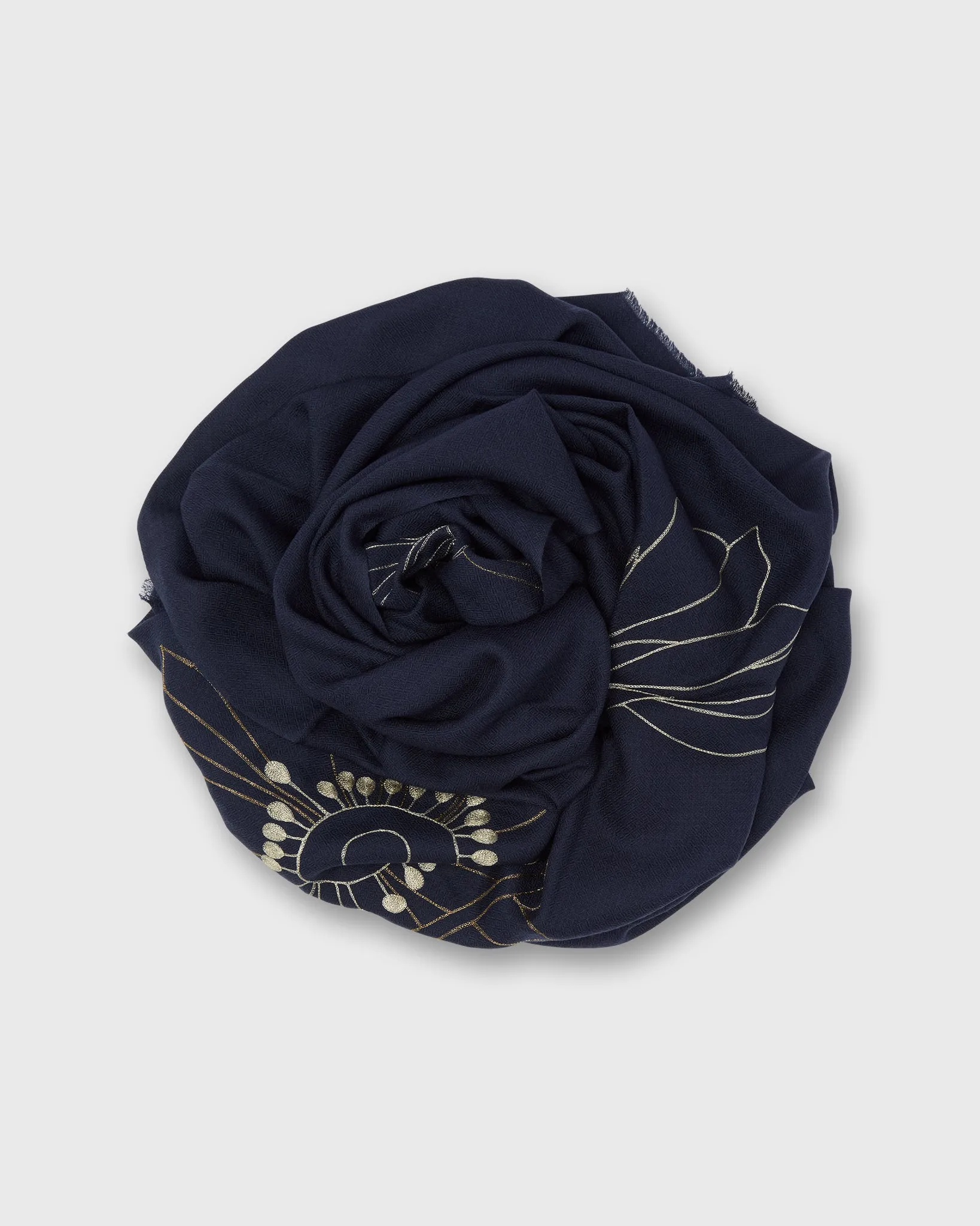 Ballet Scarf in Navy sold by Mashburn