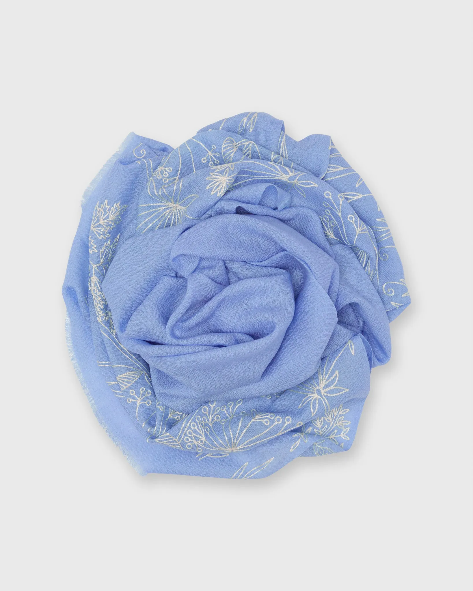 Waltz Scarf in Cashmere Blue sold by Mashburn