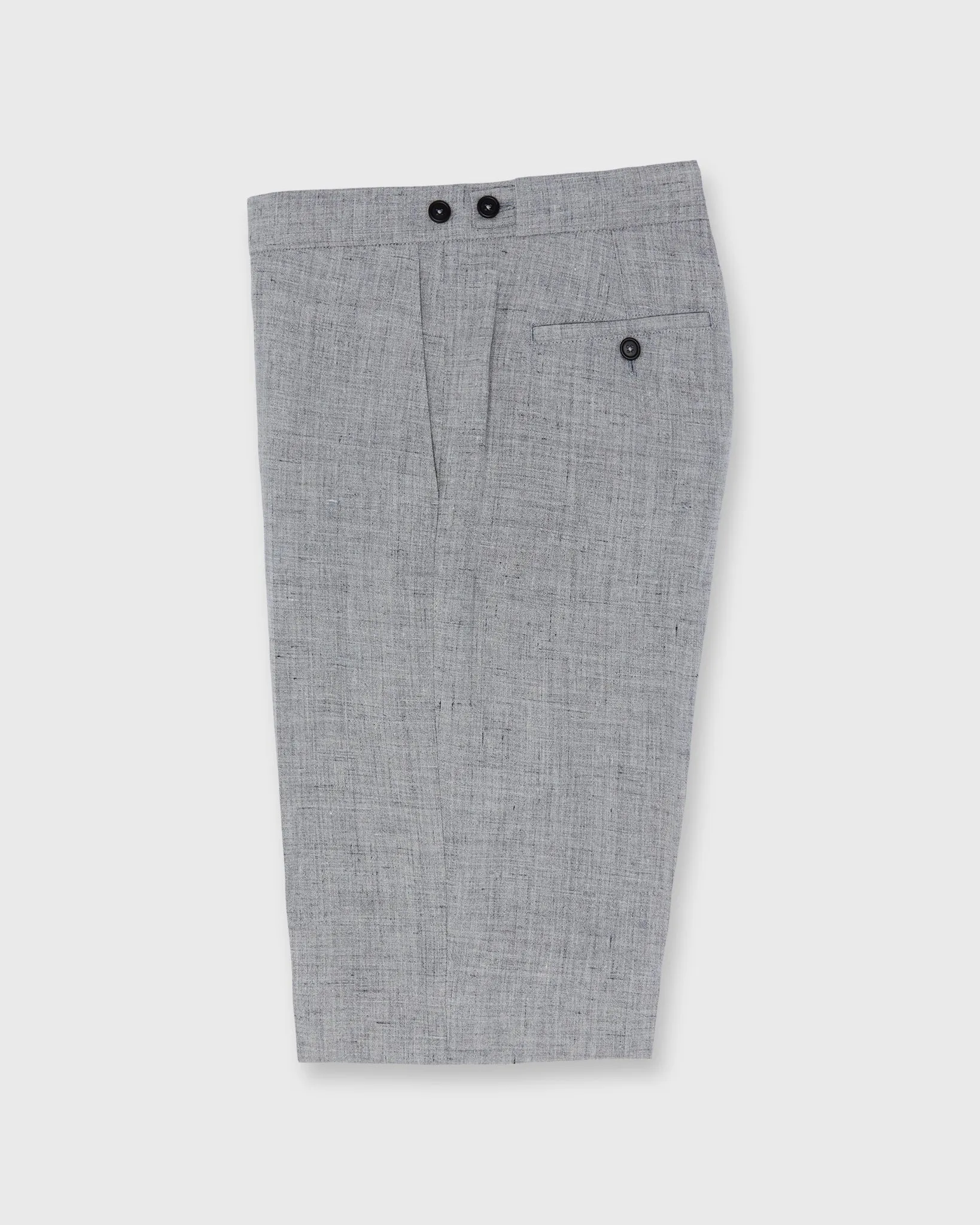 Ghost Trouser in Pearl Grey Rustic Hopsack sold by Mashburn product image thumbnail 2