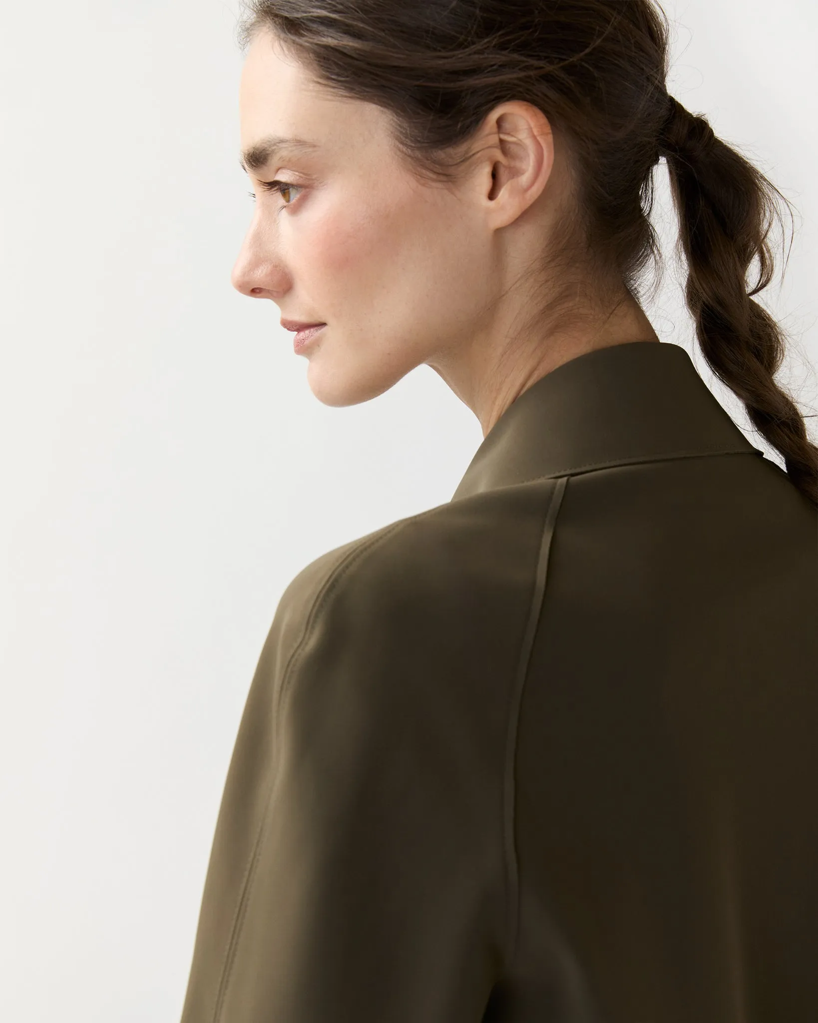 Mac Coat in Dark Khaki sold by Mashburn product image thumbnail 4