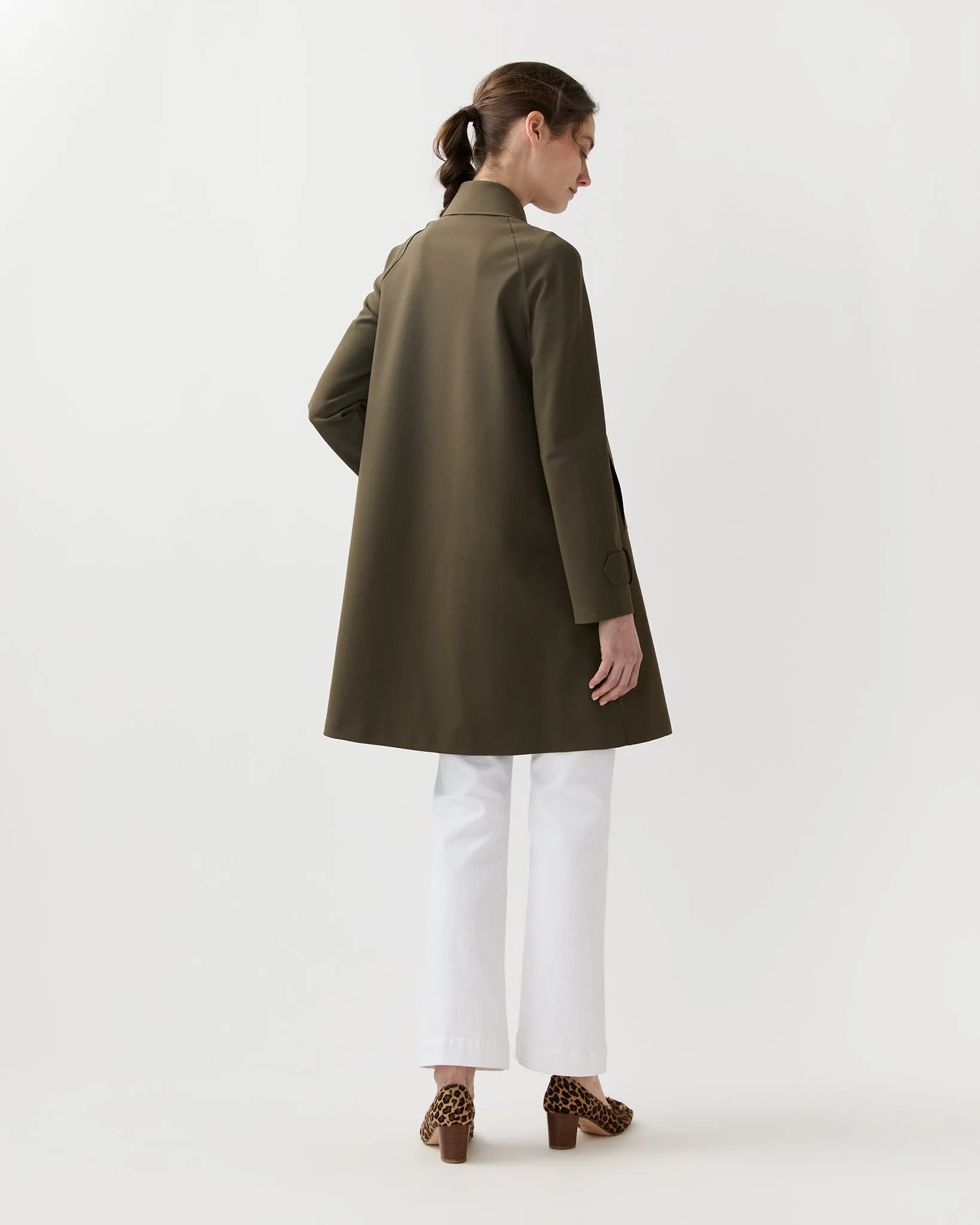 Mac Coat in Dark Khaki sold by Mashburn product image thumbnail 5