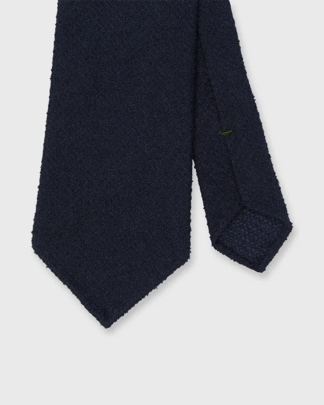 Silk Jacquard Tie in Midnight made by Sid Mashburn