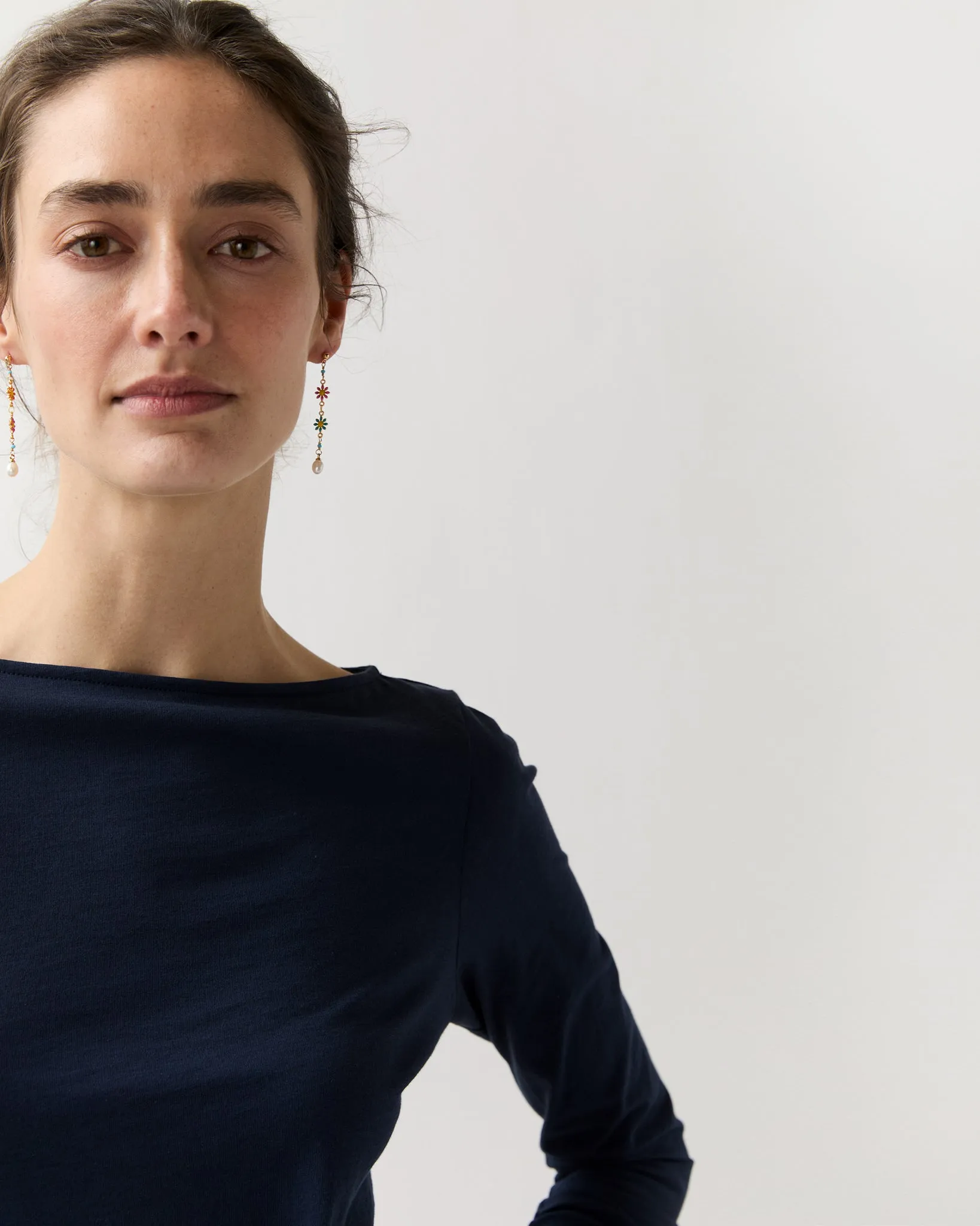 Rosie Earrings in Gold/Multi sold by Mashburn product image thumbnail 2