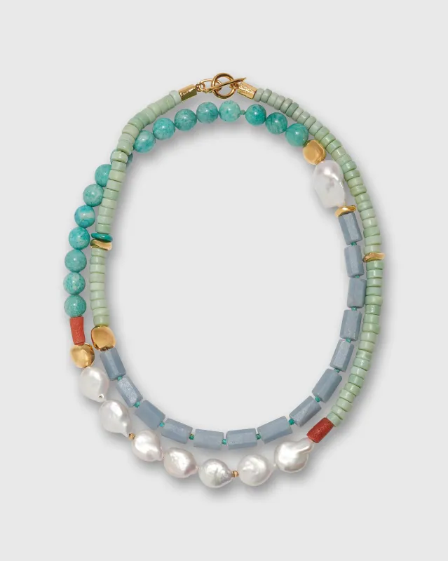 Cabana Necklace in Isla made by Lizzie Fortunato