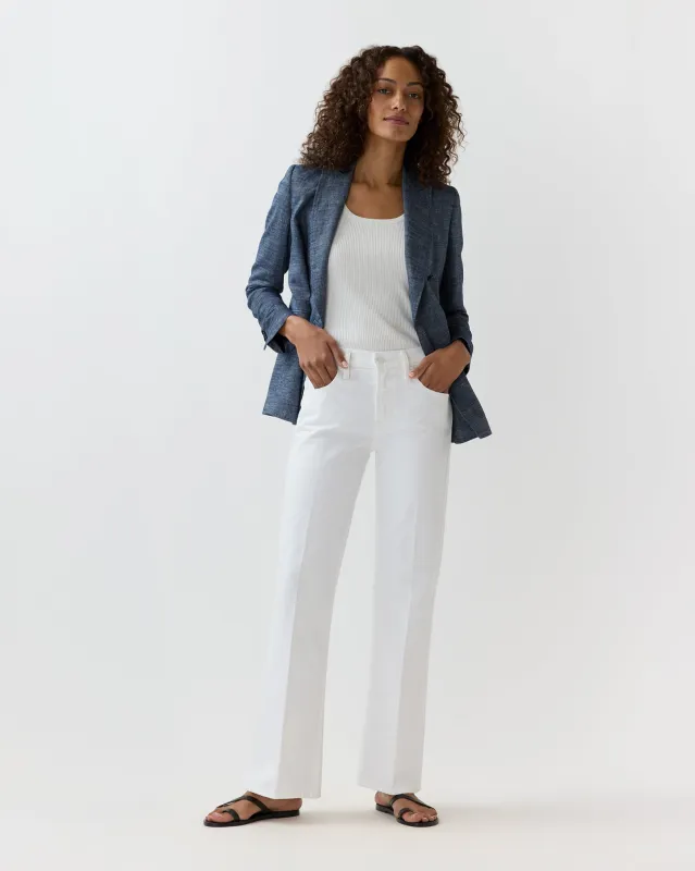 The Bookie Skimp Jean in Picket Fence made by MOTHER