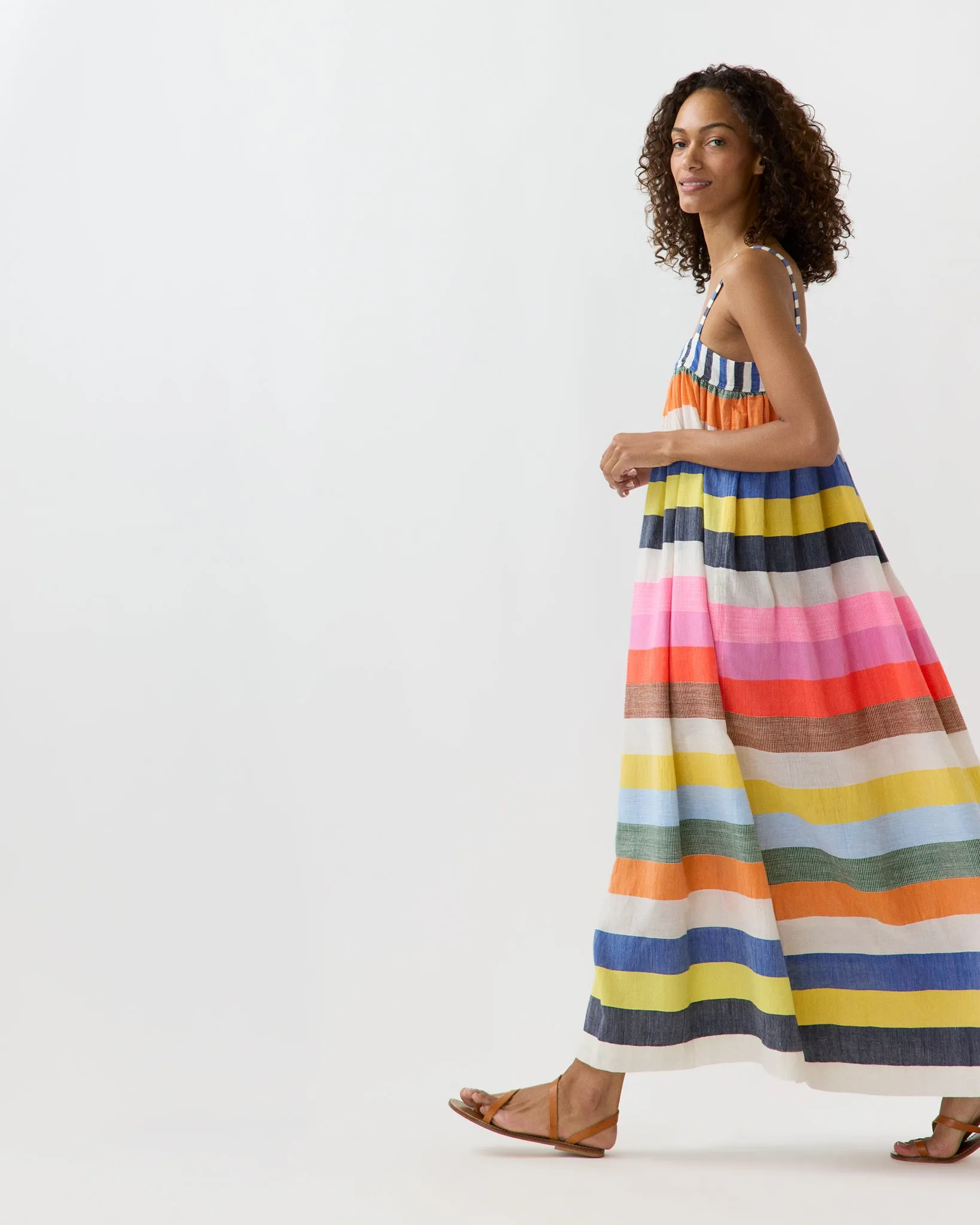 Eda Slip Dress in Partiti Fiesta sold by Mashburn product image thumbnail 3