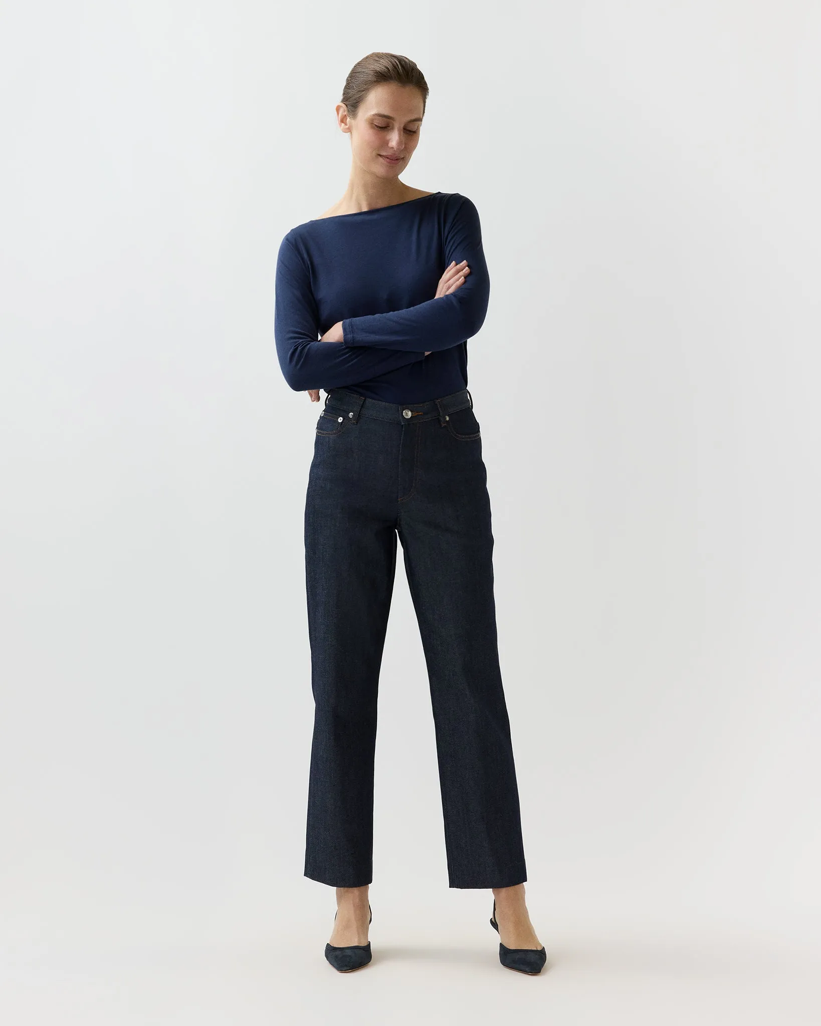 New Sailor Jean in Indigo sold by Mashburn product image thumbnail 3