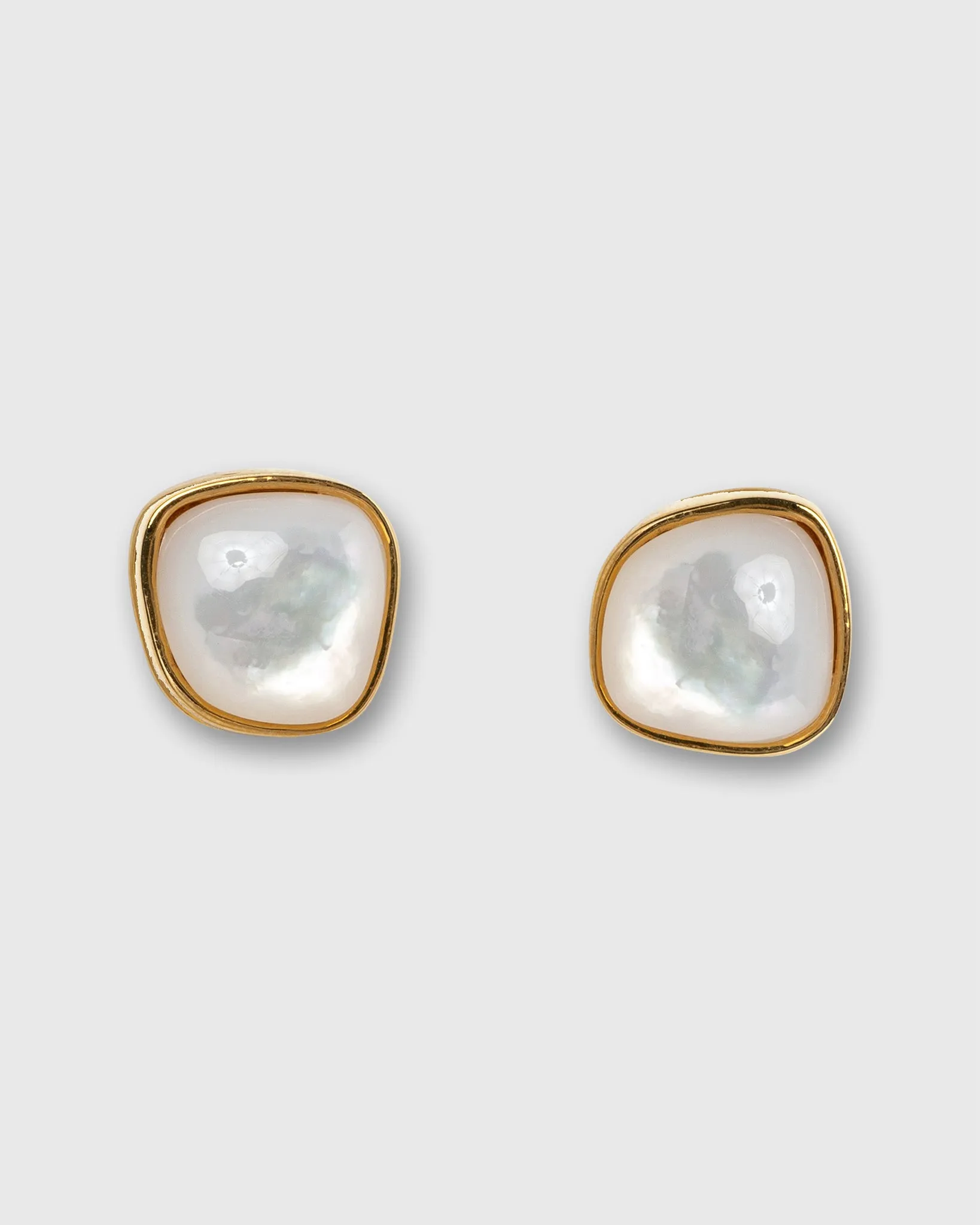 Bay Stud Earrings in White sold by Mashburn product image thumbnail 2