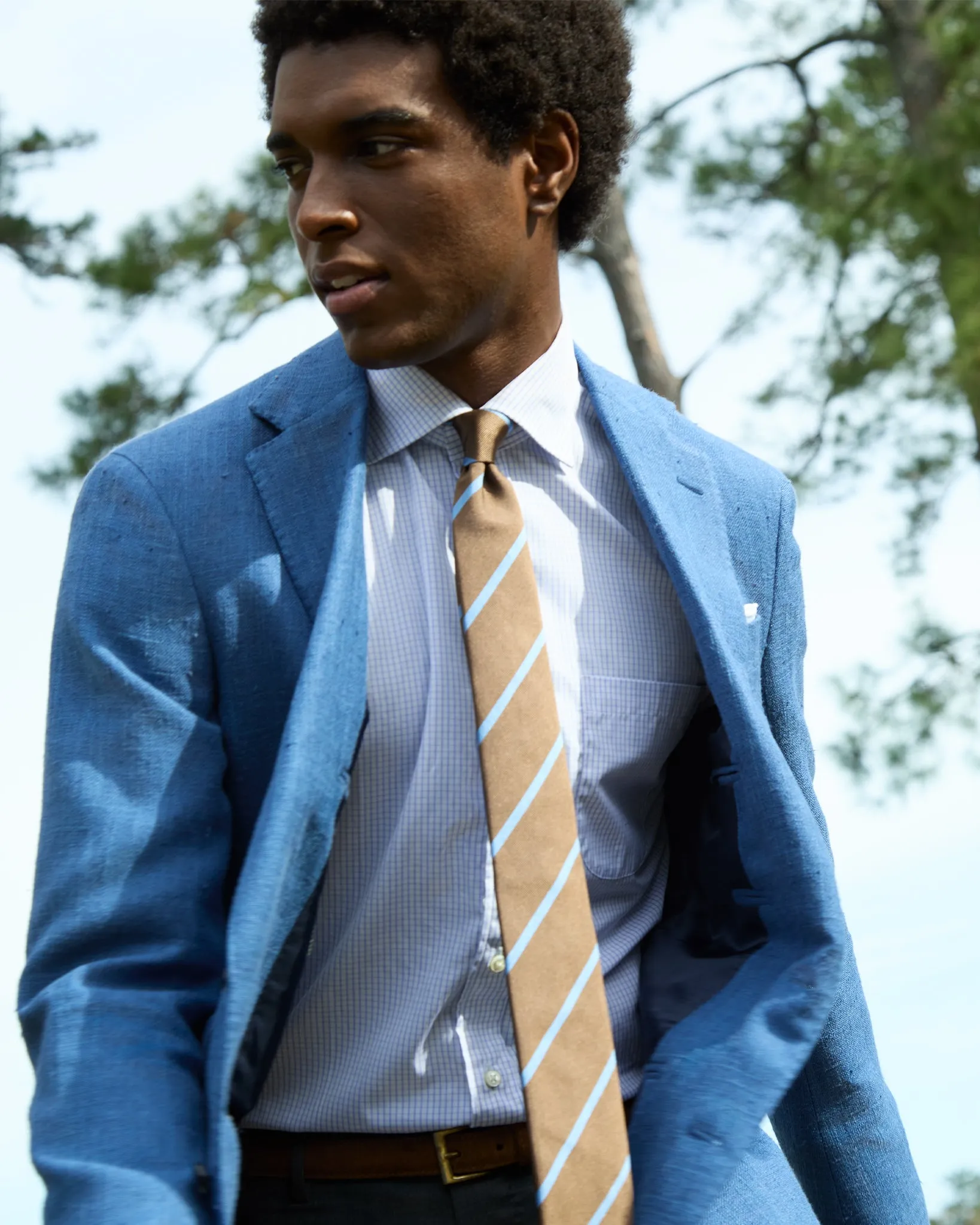 Kincaid No. 2 Jacket in Atlantic Matka sold by Mashburn product image thumbnail 5