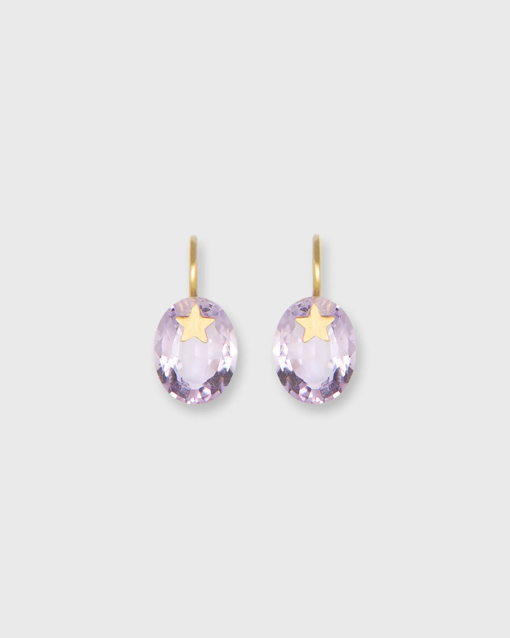Precious Star Gem Earrings in Amethyst sold by Mashburn