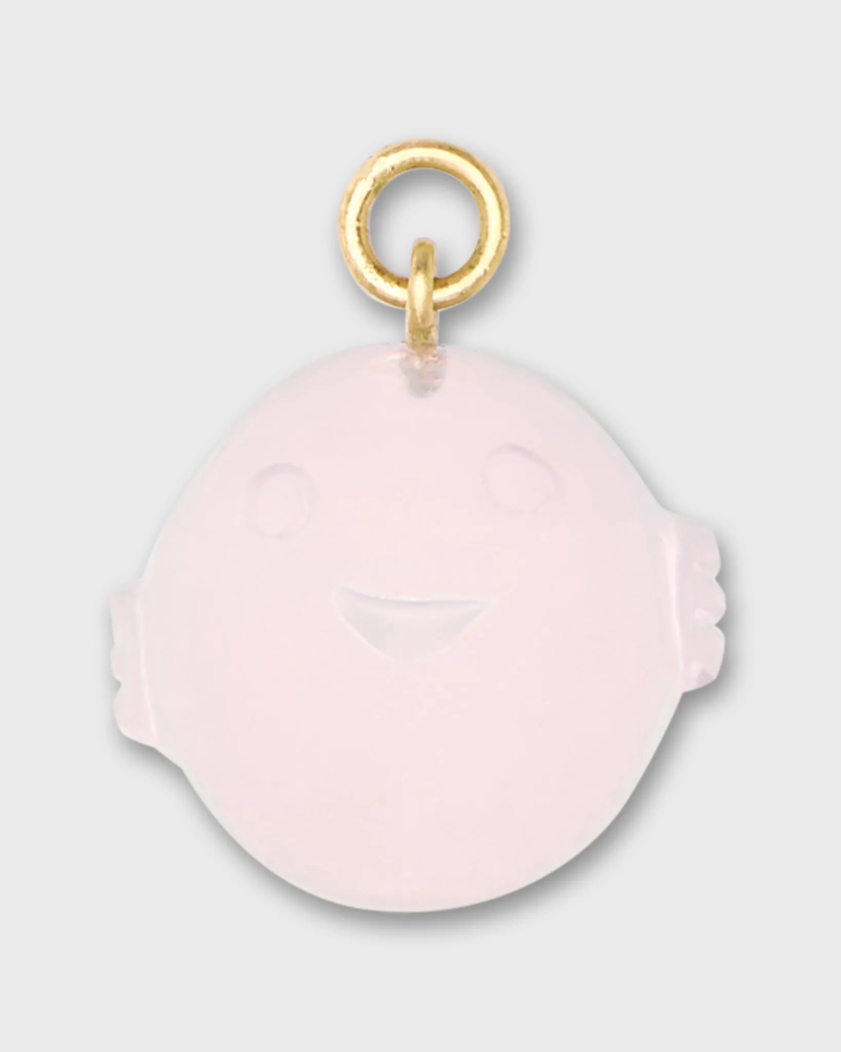 Puffer Fish Pendant in Rose Quartz sold by Mashburn product image thumbnail 4