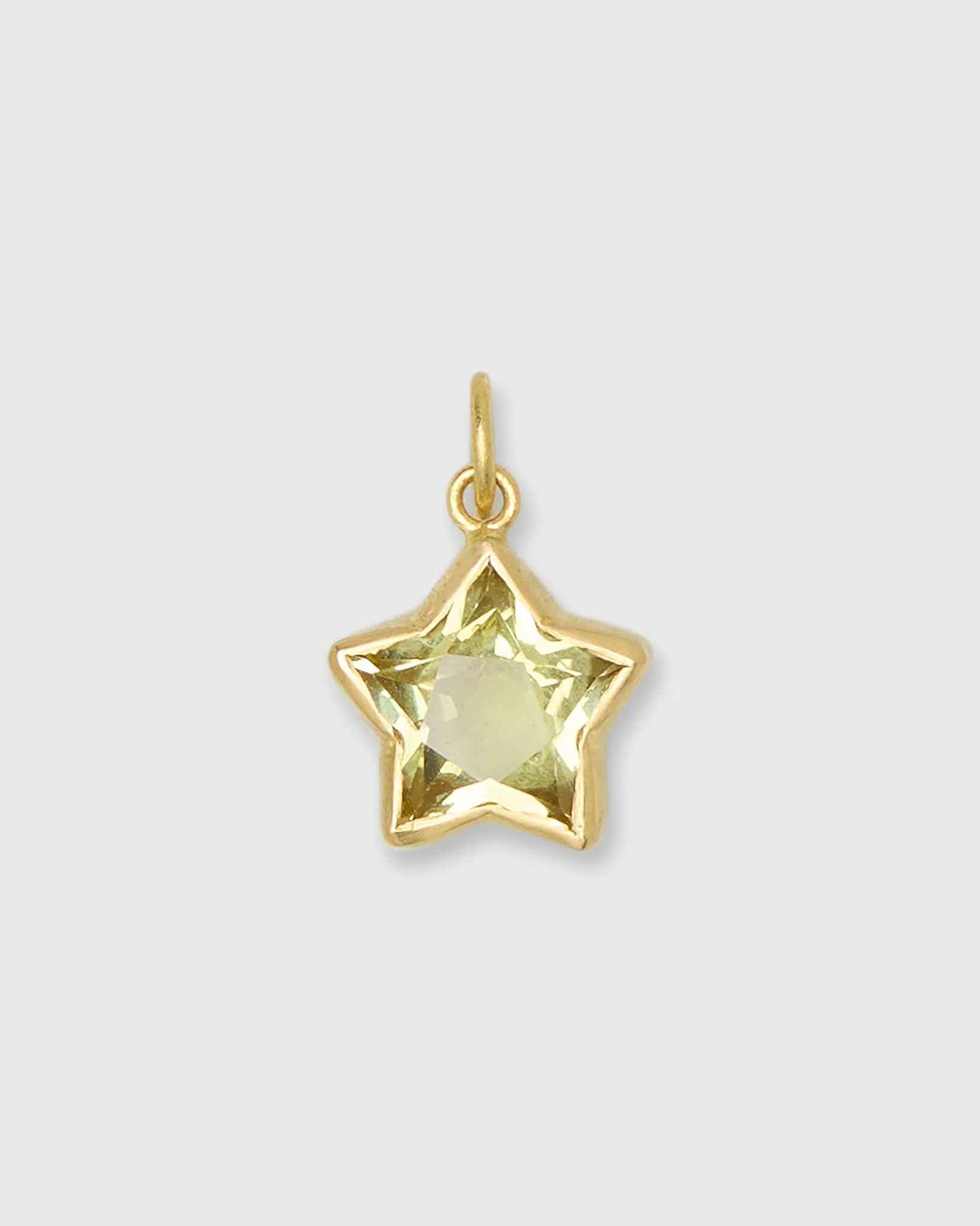 Cassiopeia Star Pendant in Lemon Quartz sold by Mashburn