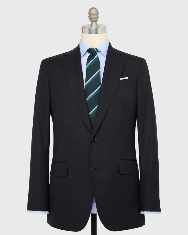 Kincaid No. 2 Suit in Navy Plainweave made by Sid Mashburn