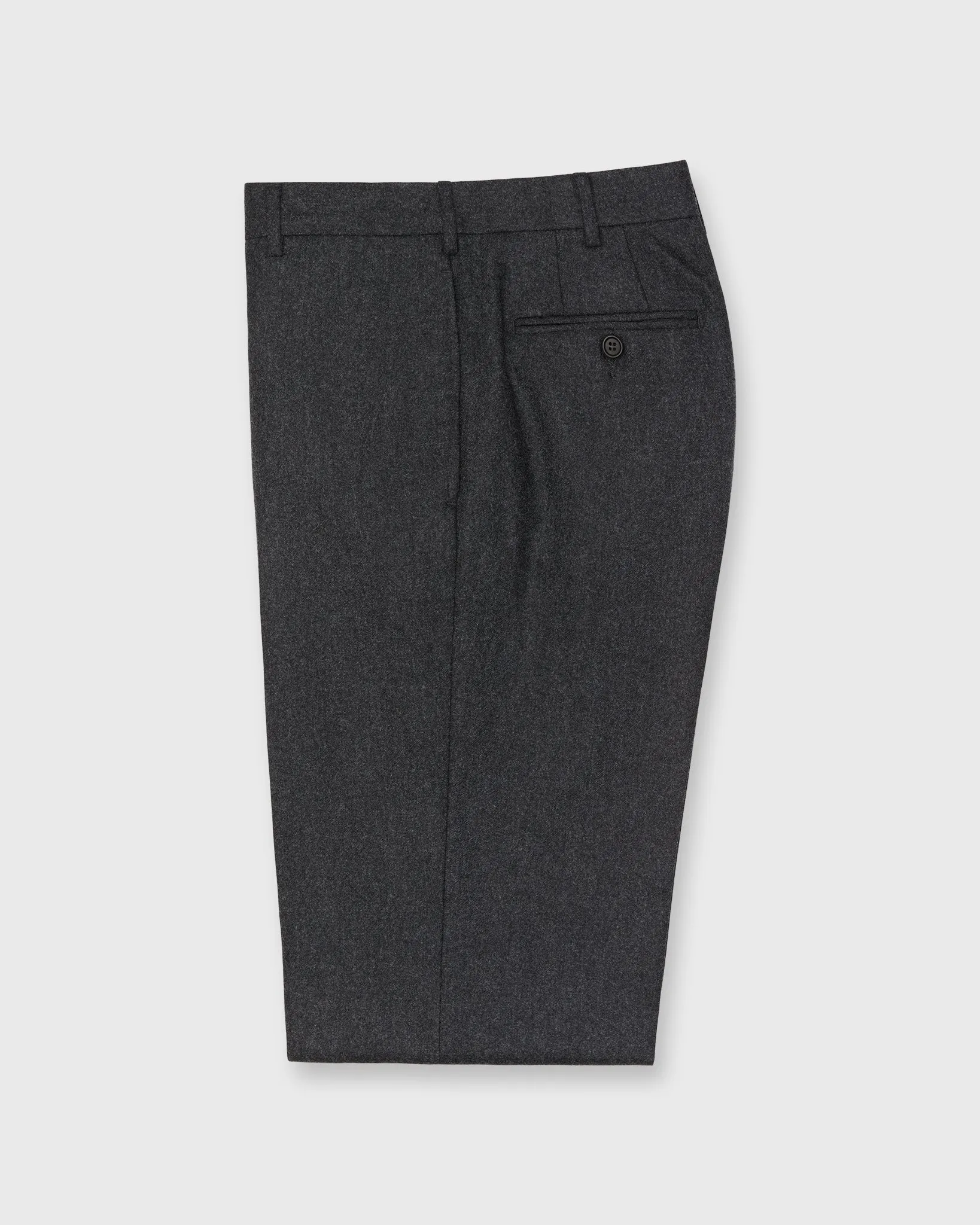 Dress Trouser in Charcoal Flannel sold by Mashburn product image thumbnail 2