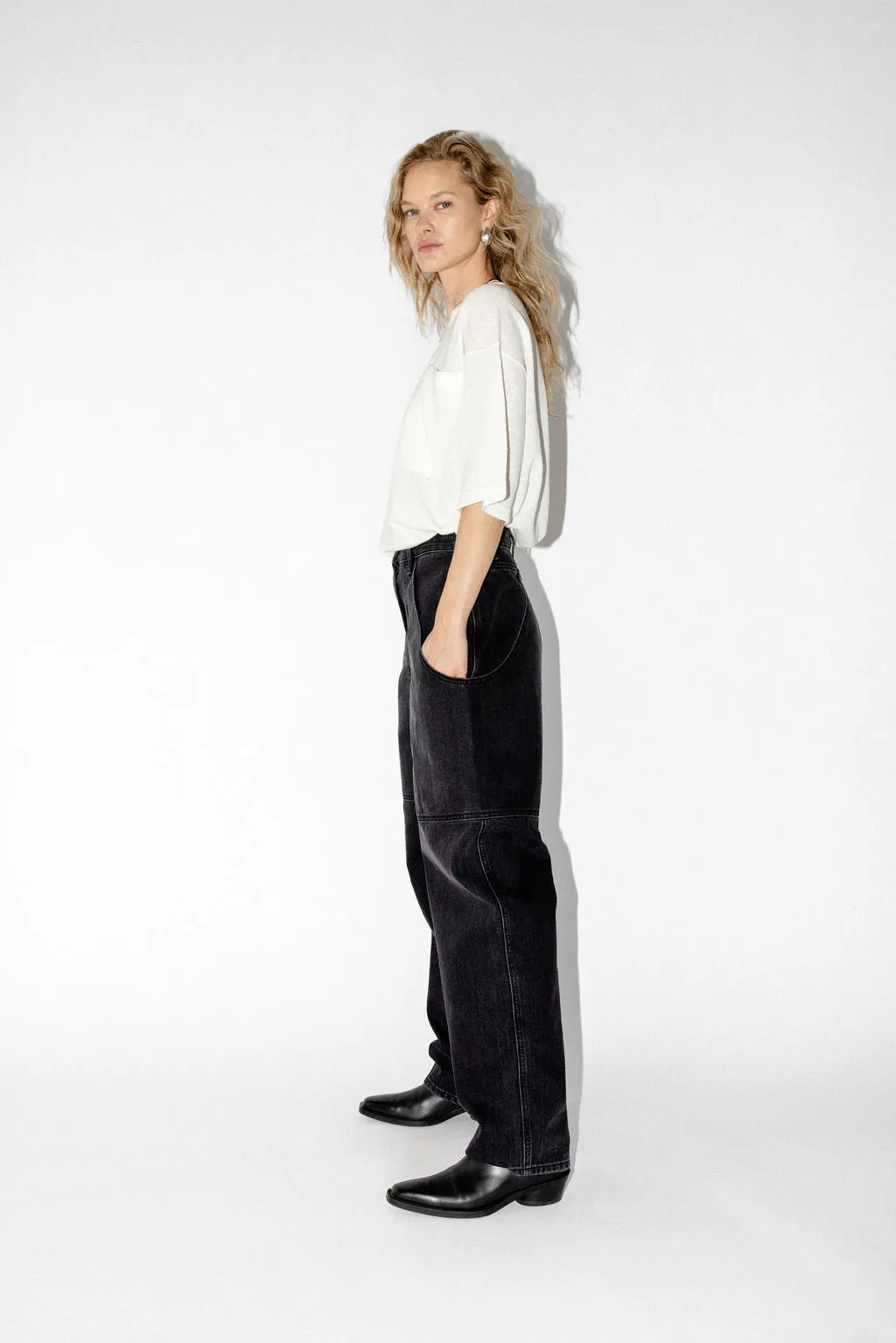 CARGO BARREL JEAN sold by James Street Co. product image thumbnail 4