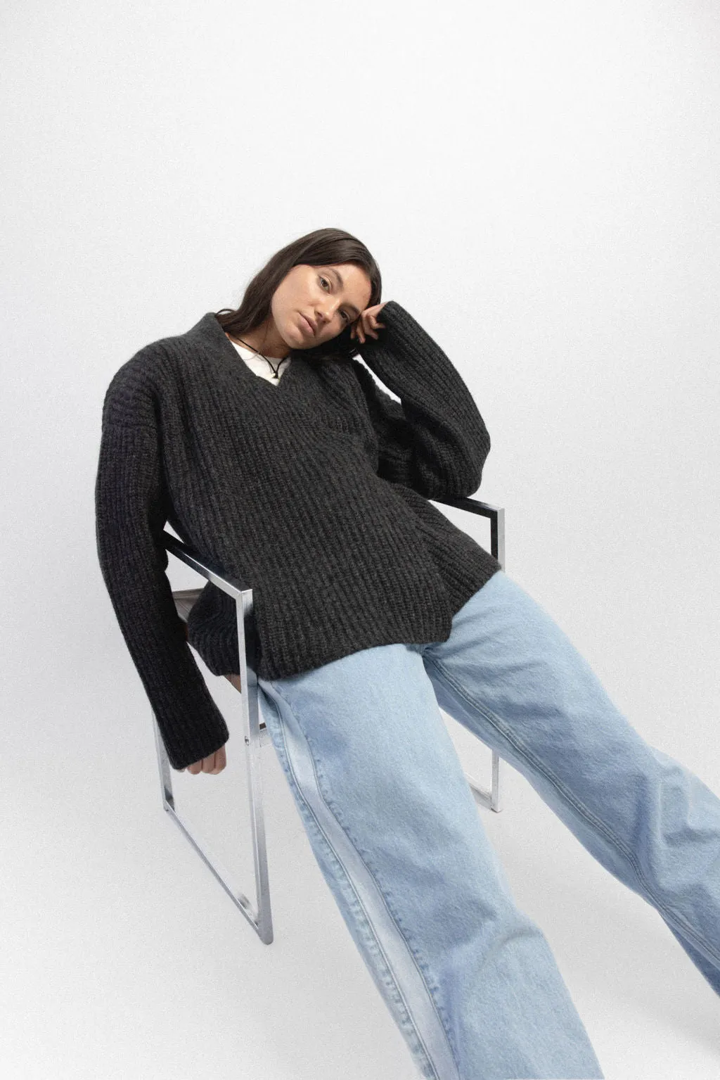 FRANK SWEATER COAT sold by James Street Co. product image thumbnail 4