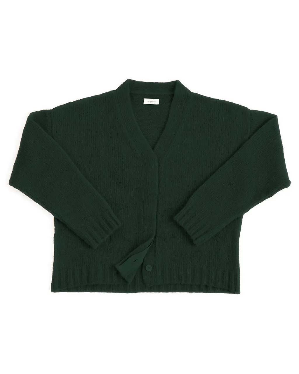 JS OVERSIZED CARDIGAN IN HUNTER GREEN sold by James Street Co. product image thumbnail 5