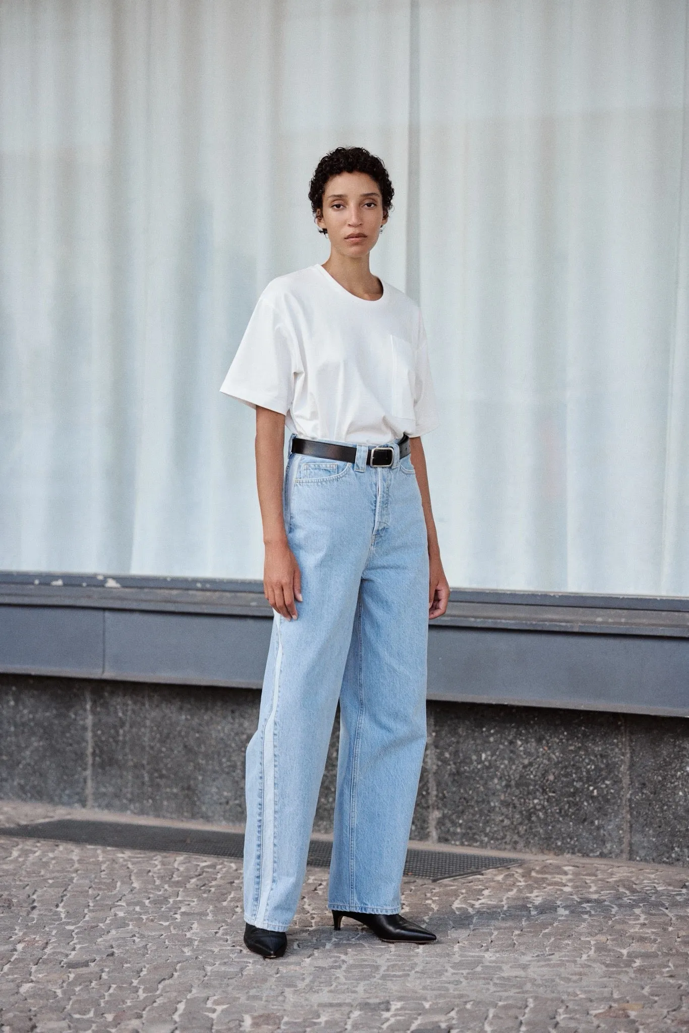 JS BASIC TEE sold by James Street Co.