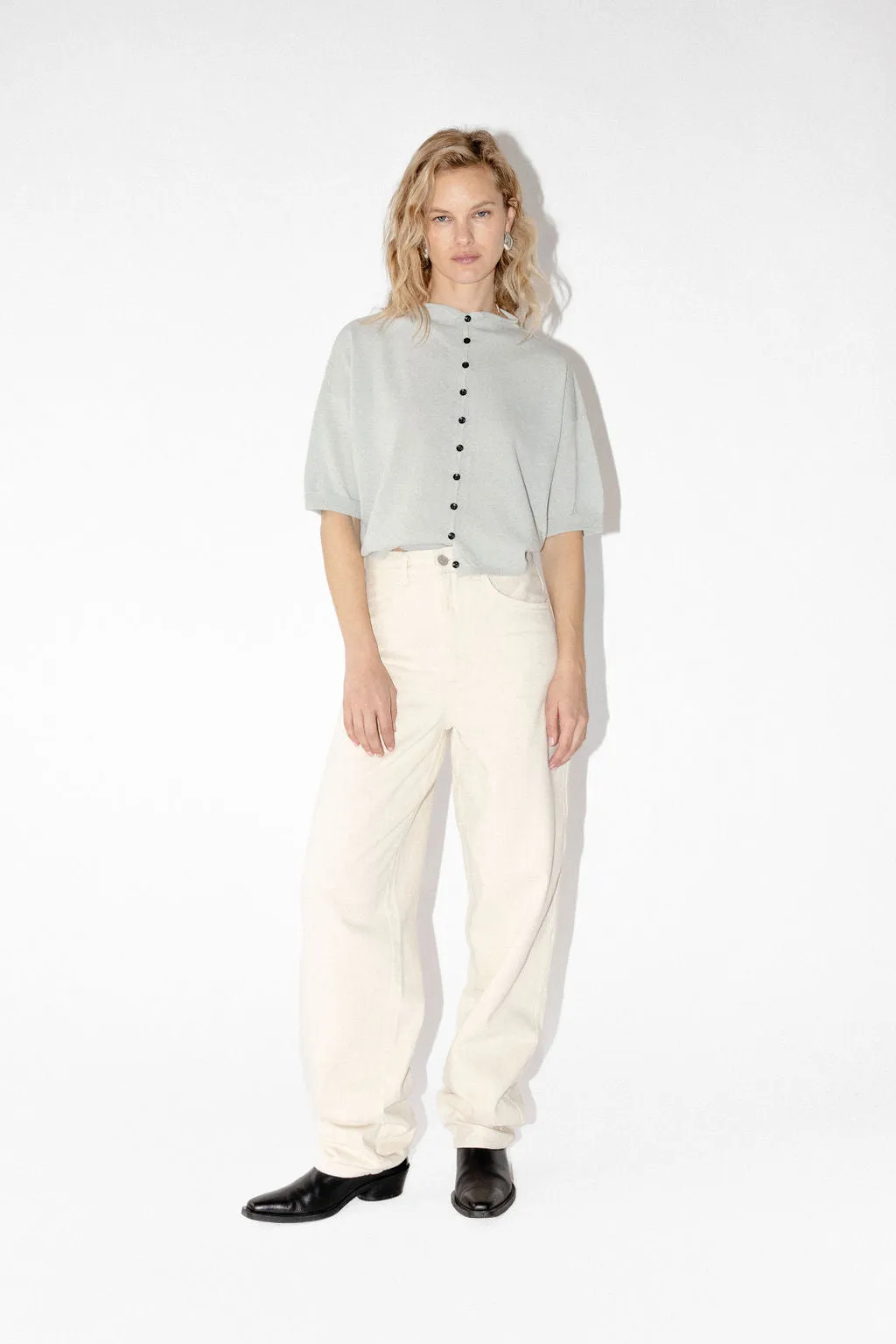 '90s BAGGY JEAN IN NATURAL sold by James Street Co. product image thumbnail 2