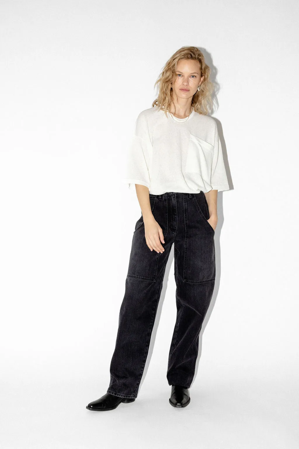 JS GAUZE TEE sold by James Street Co. product image thumbnail 2