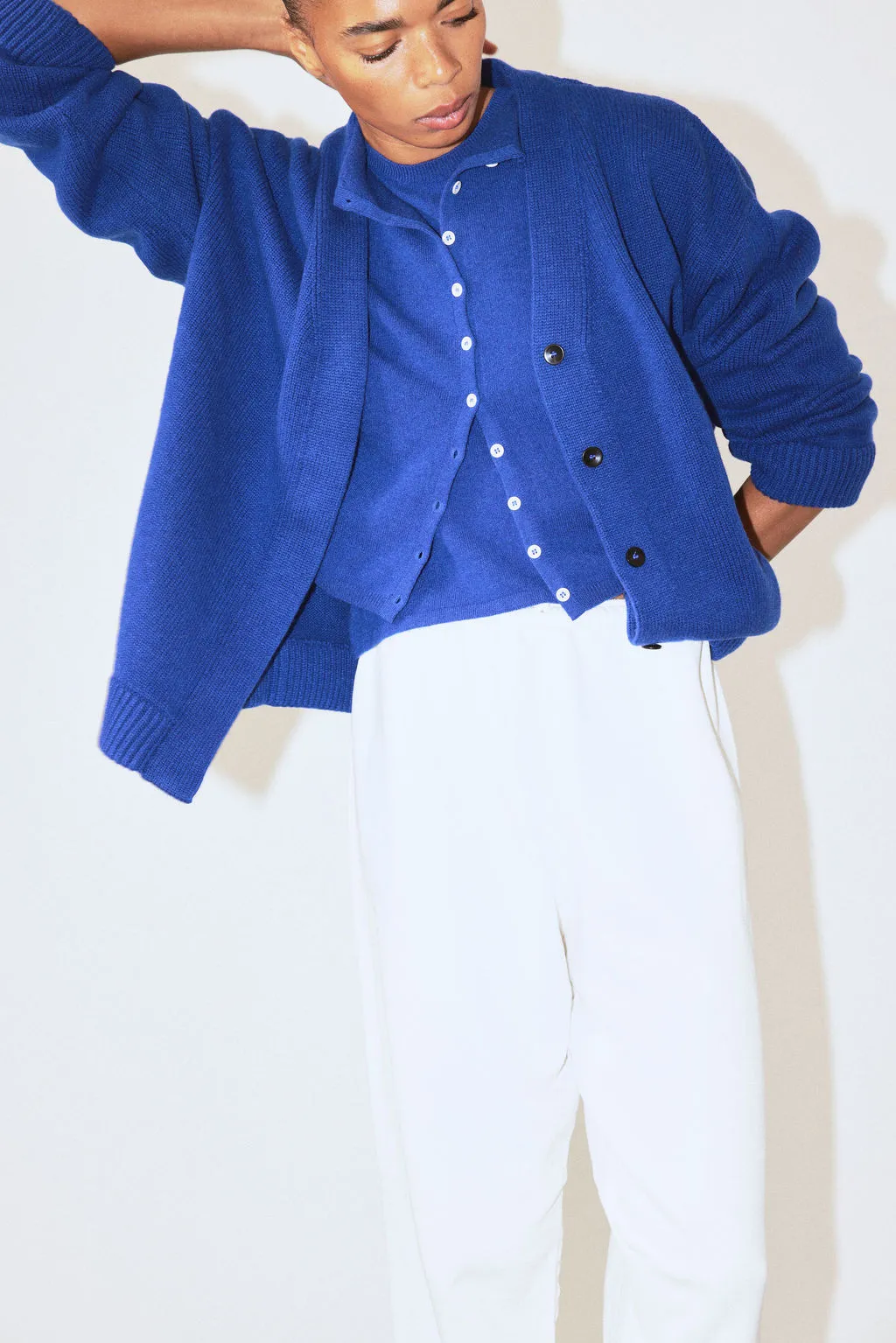 OVERSIZED WOOL CARDIGAN sold by James Street Co. product image thumbnail 4