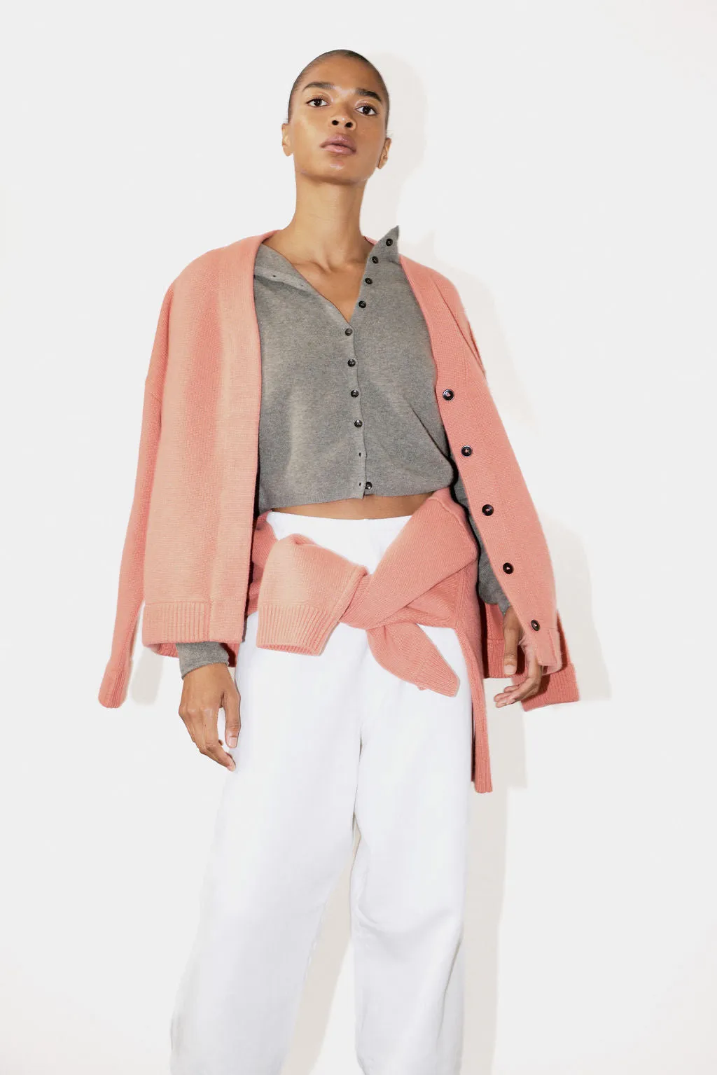 OVERSIZED WOOL CARDIGAN sold by James Street Co. product image thumbnail 5