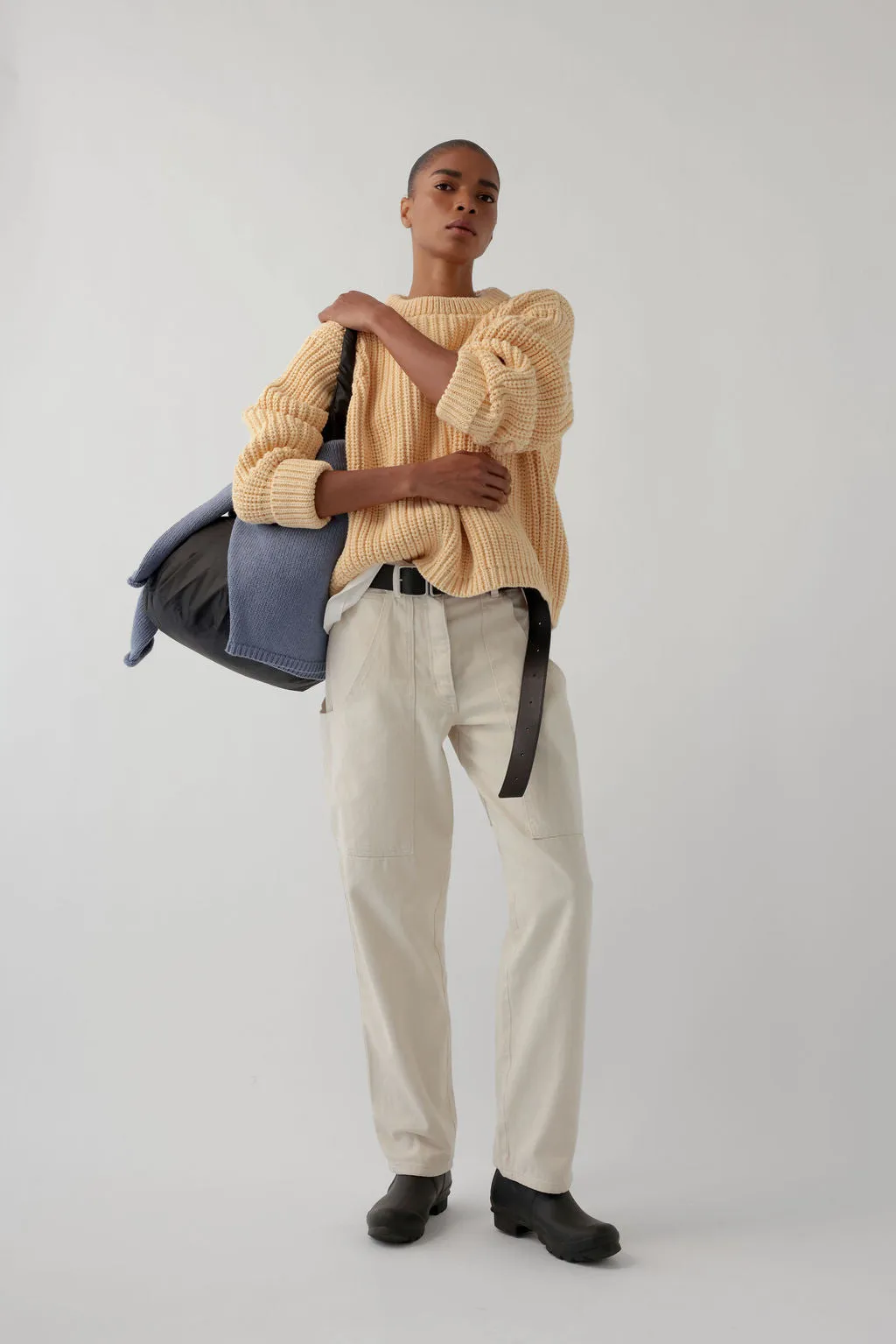 CHUNKY LOWE PULLOVER IN COTTON sold by James Street Co. product image thumbnail 3