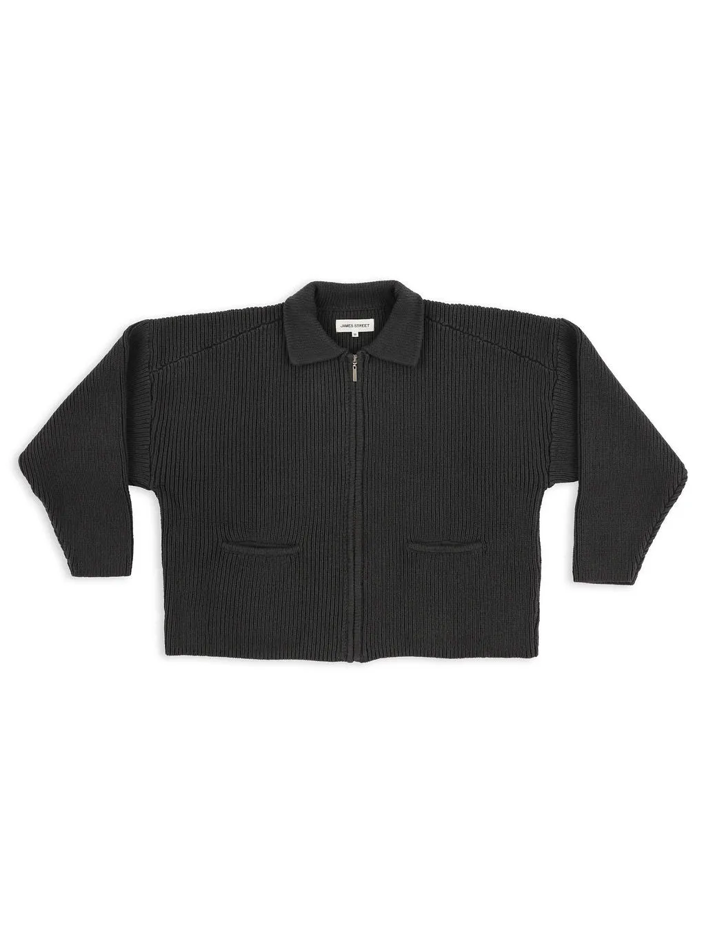 REID ZIP CARDIGAN IN COTTON sold by James Street Co. product image thumbnail 5