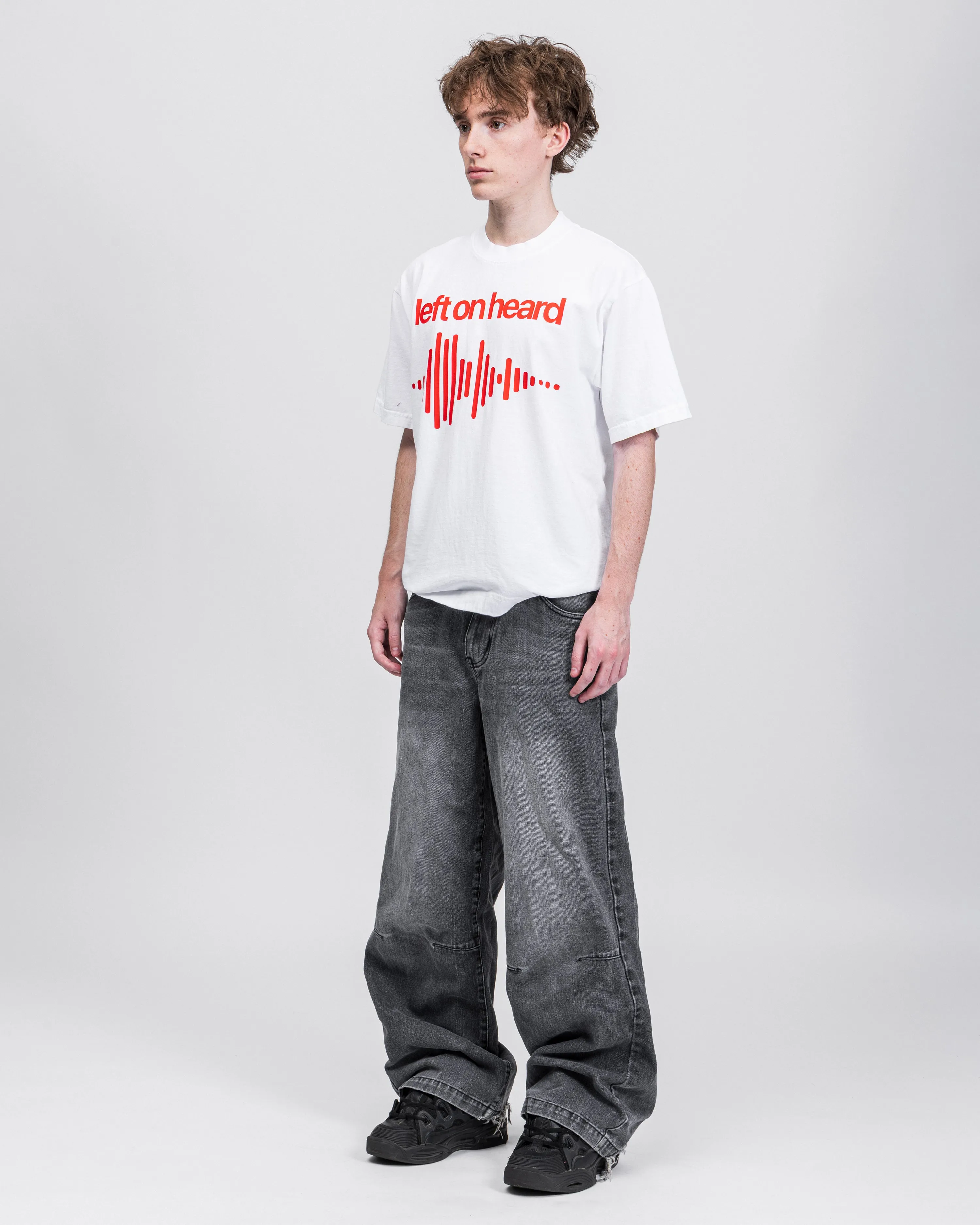 "LEFT ON HEARD" T-SHIRT sold by Artificial Fever product image thumbnail 2