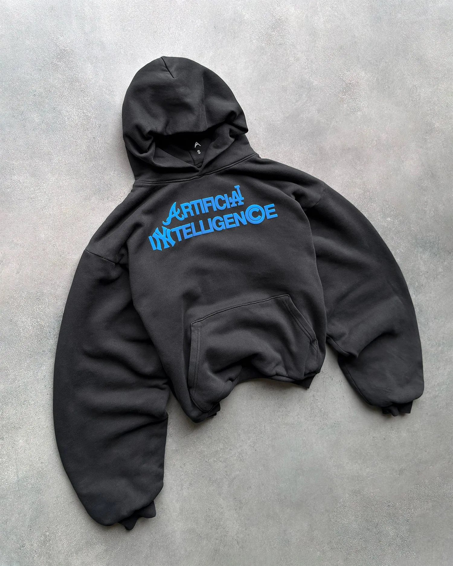 "ARTIFICIAL INTELLIGENCE" DOUBLE-LAYERED HOODIE sold by Artificial Fever product image thumbnail 4